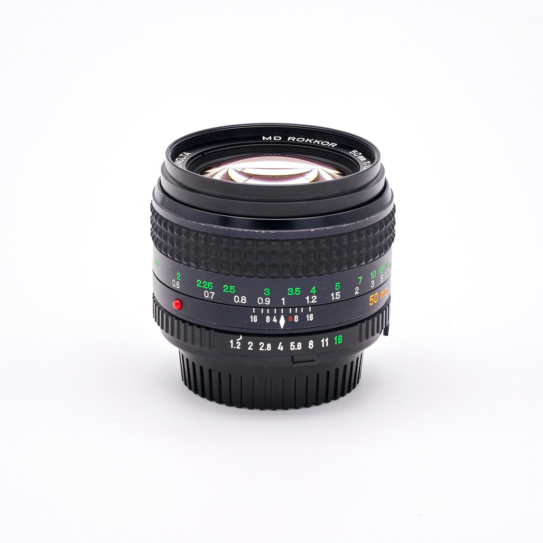 Minolta MD Rokkor 1.2/50mm (S/N 1010523)