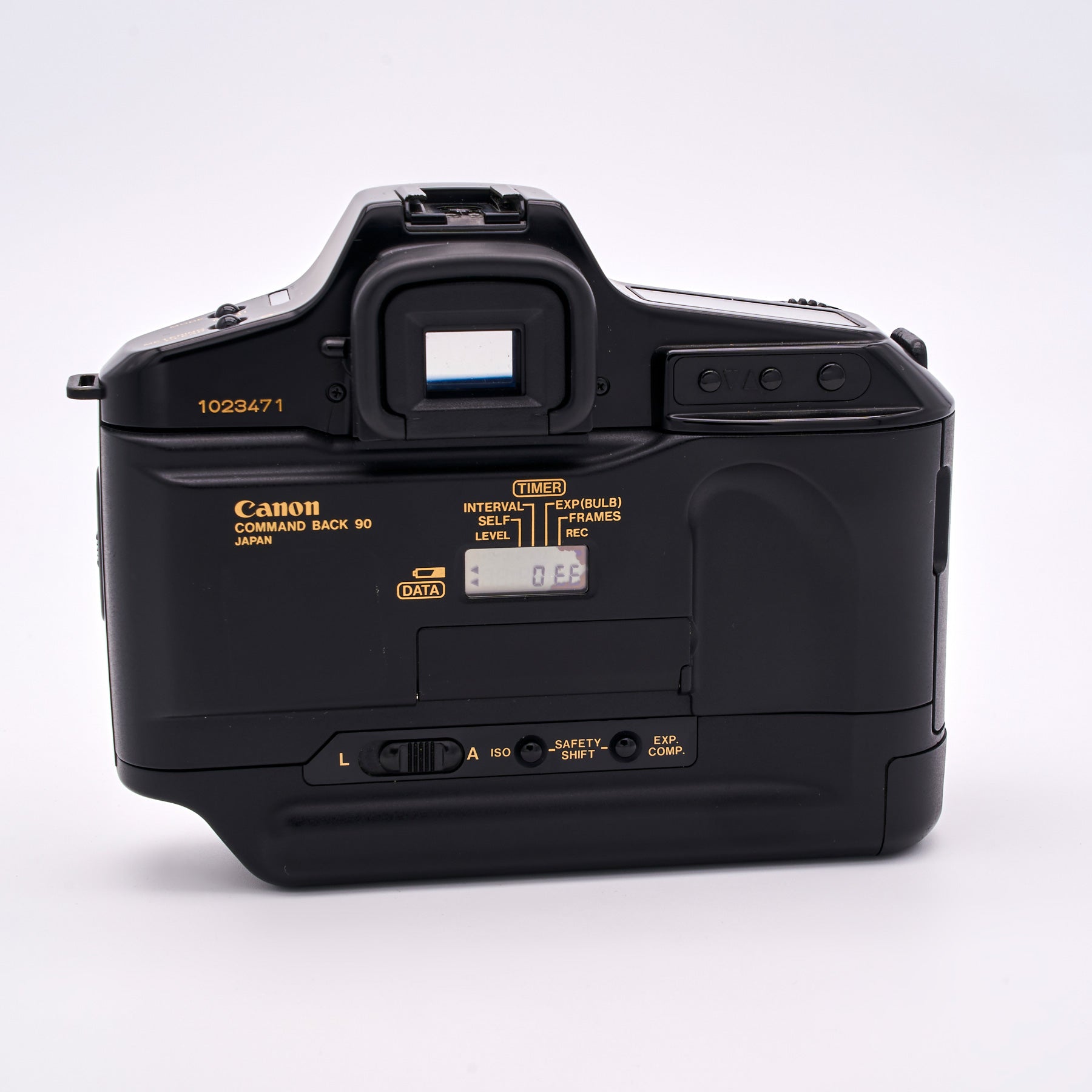Canon T90 Date (S/N 1023471)