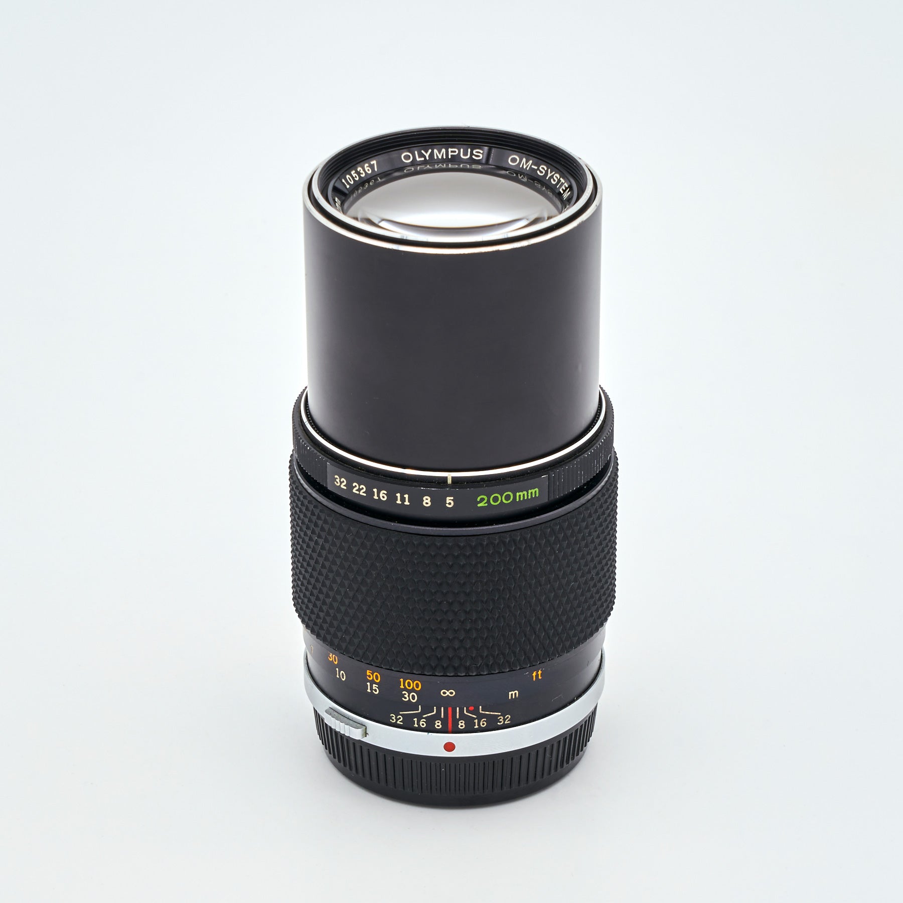 Olympus F.Zuiko Auto-T 5/200mm (S/N 105367)