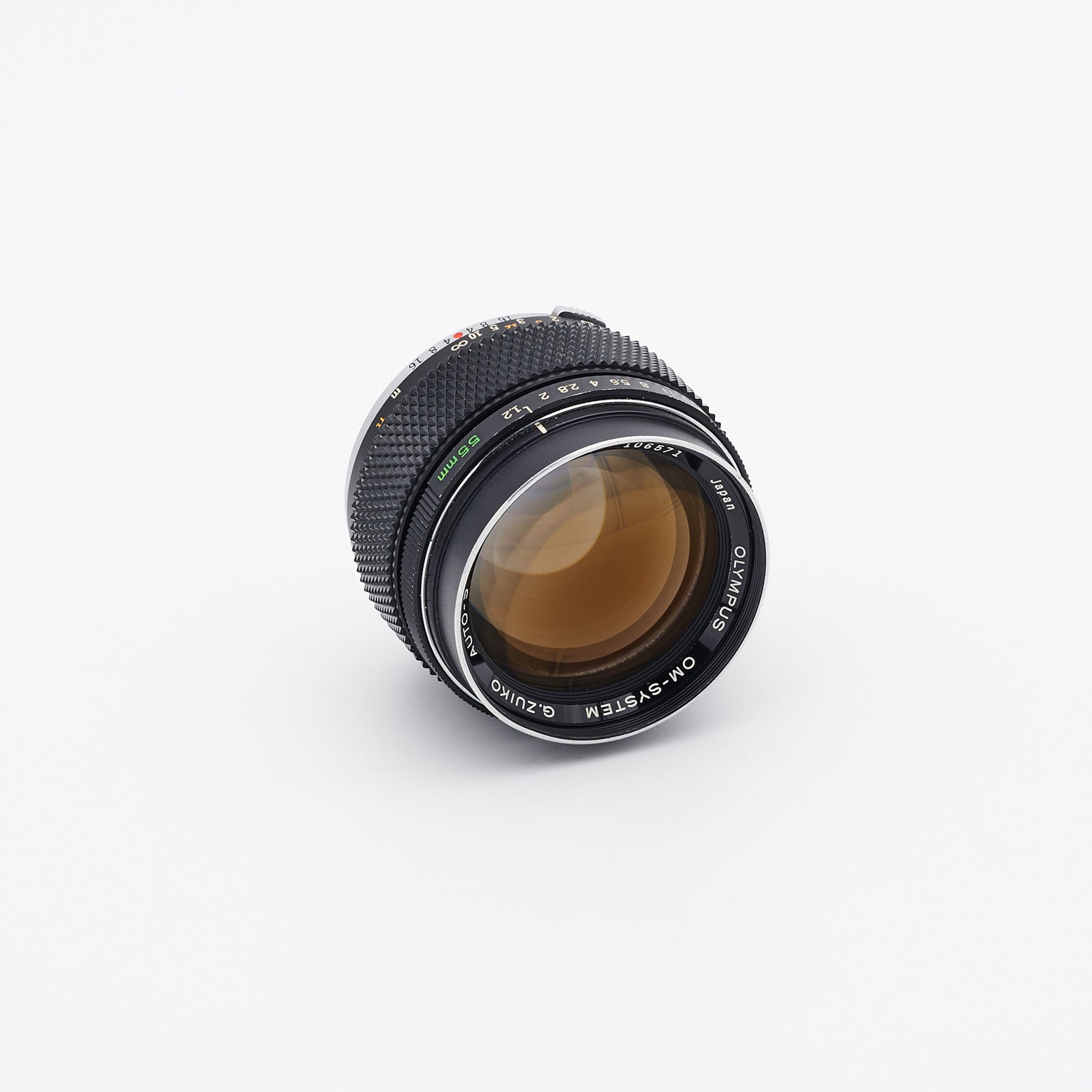 Olympus G.Zuiko Auto-S 1.2/55mm (S/N 106571)