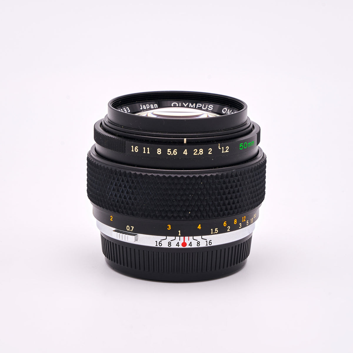 Olympus Zuiko Auto-S 1.2/50mm (S/N 106593)