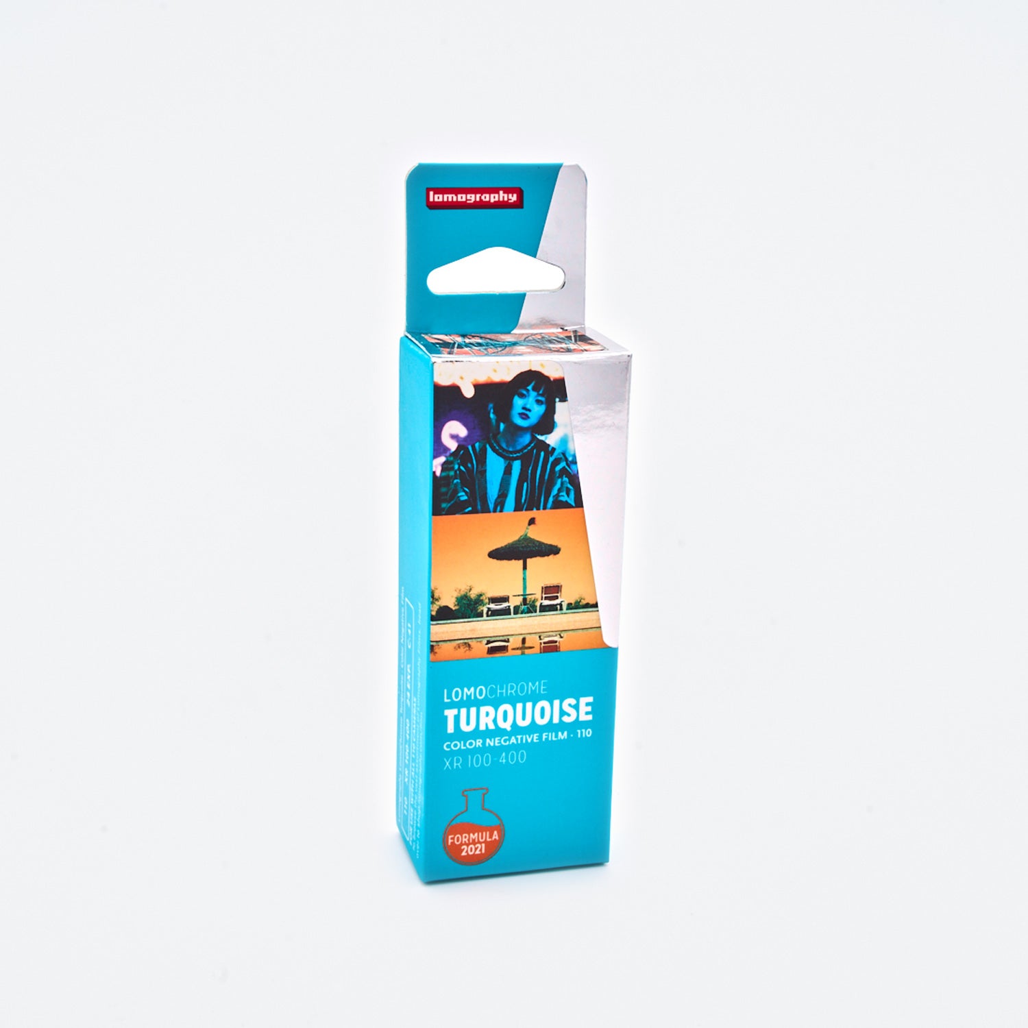 LomoChrome Turquoise XR (2021 Formula) Farb-Negativfilm 110-24 (Pocketfilm)