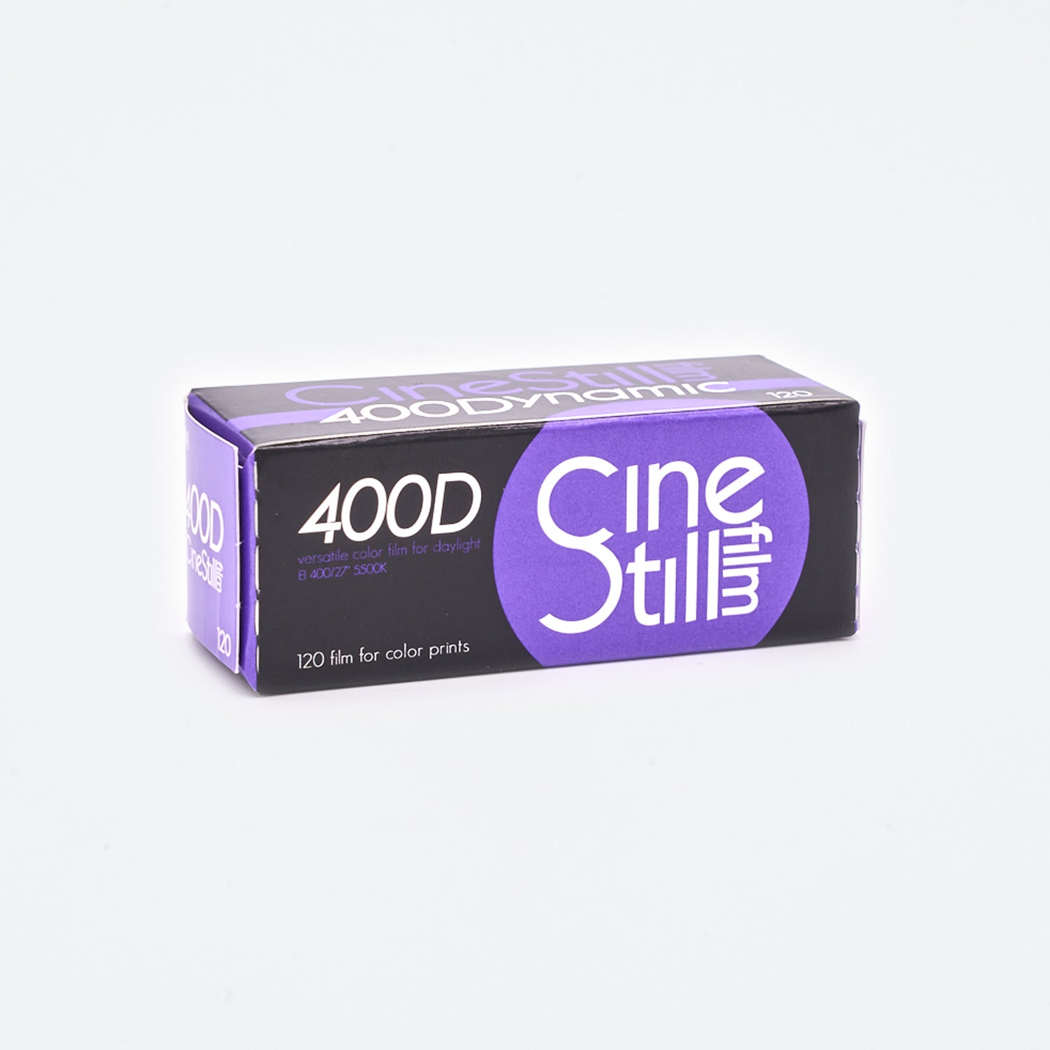 CINESTILL 400D color negative film 120 (medium format)