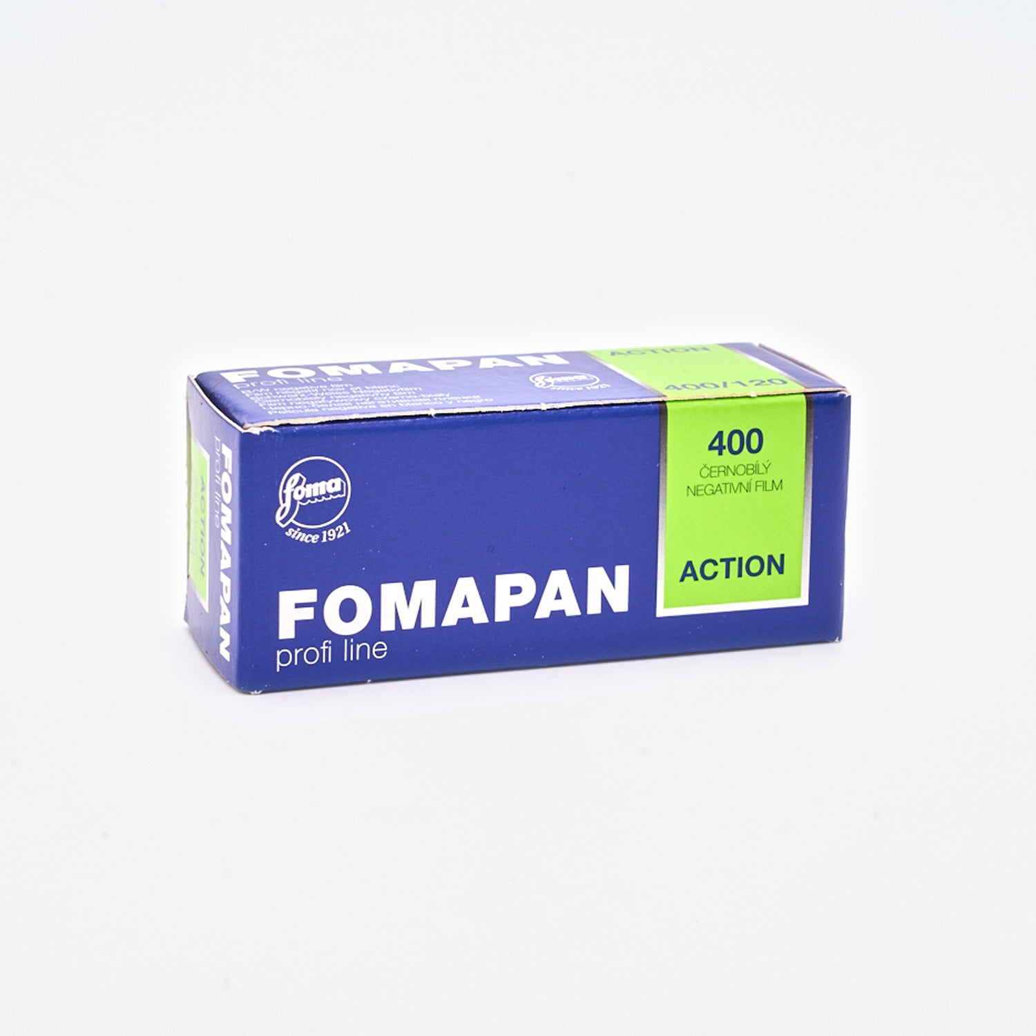 Foma Fomapan Action 400 B&W Negative Film 120 (Medium Format)