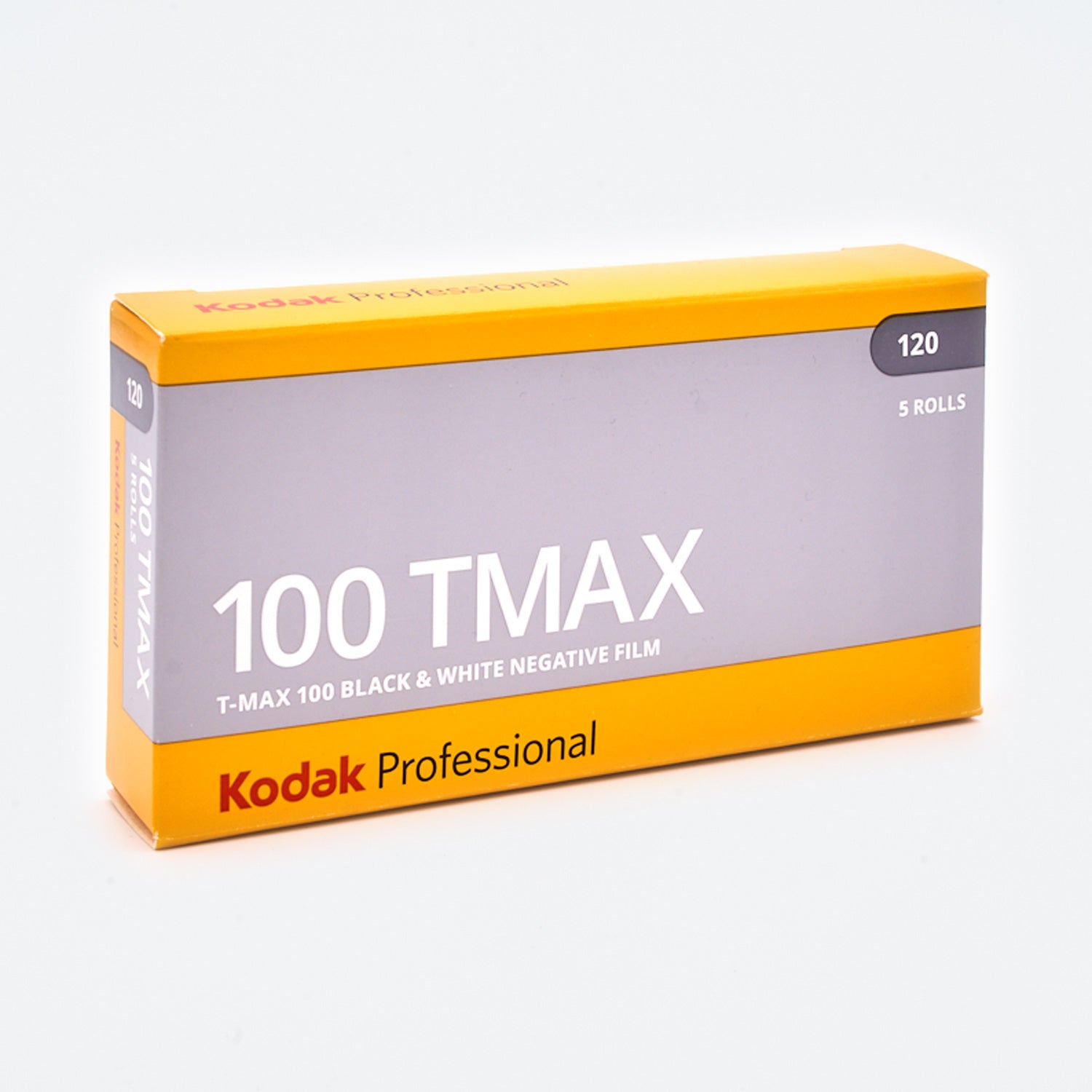 Kodak T-Max 100 (TMX) SW-Negativfilm 120 (Mittelformat), 5er-Pack