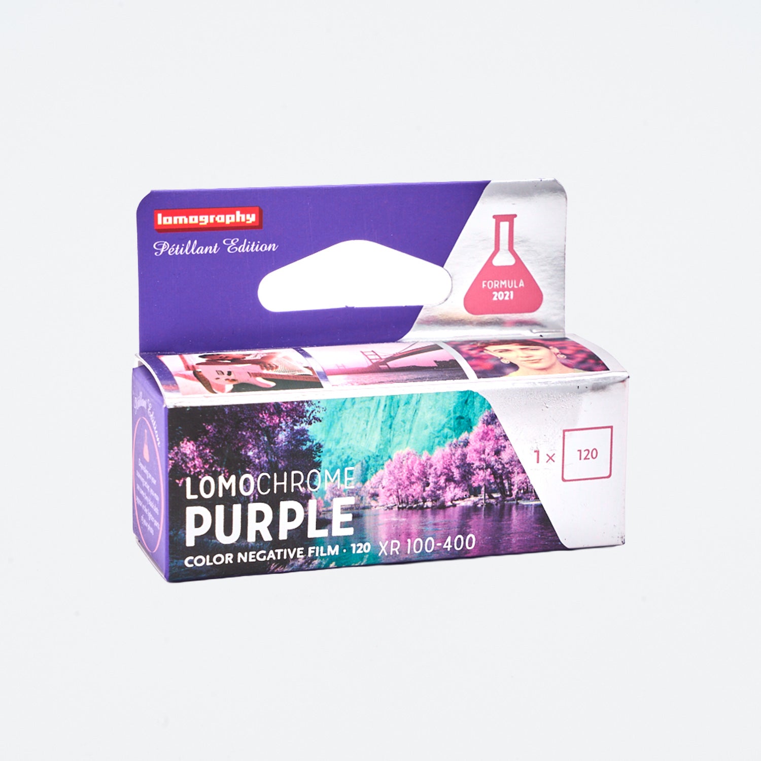 LomoChrome Purple XR (Petillant Edition) Farb-Negativfilm 120 (Mittelformat)
