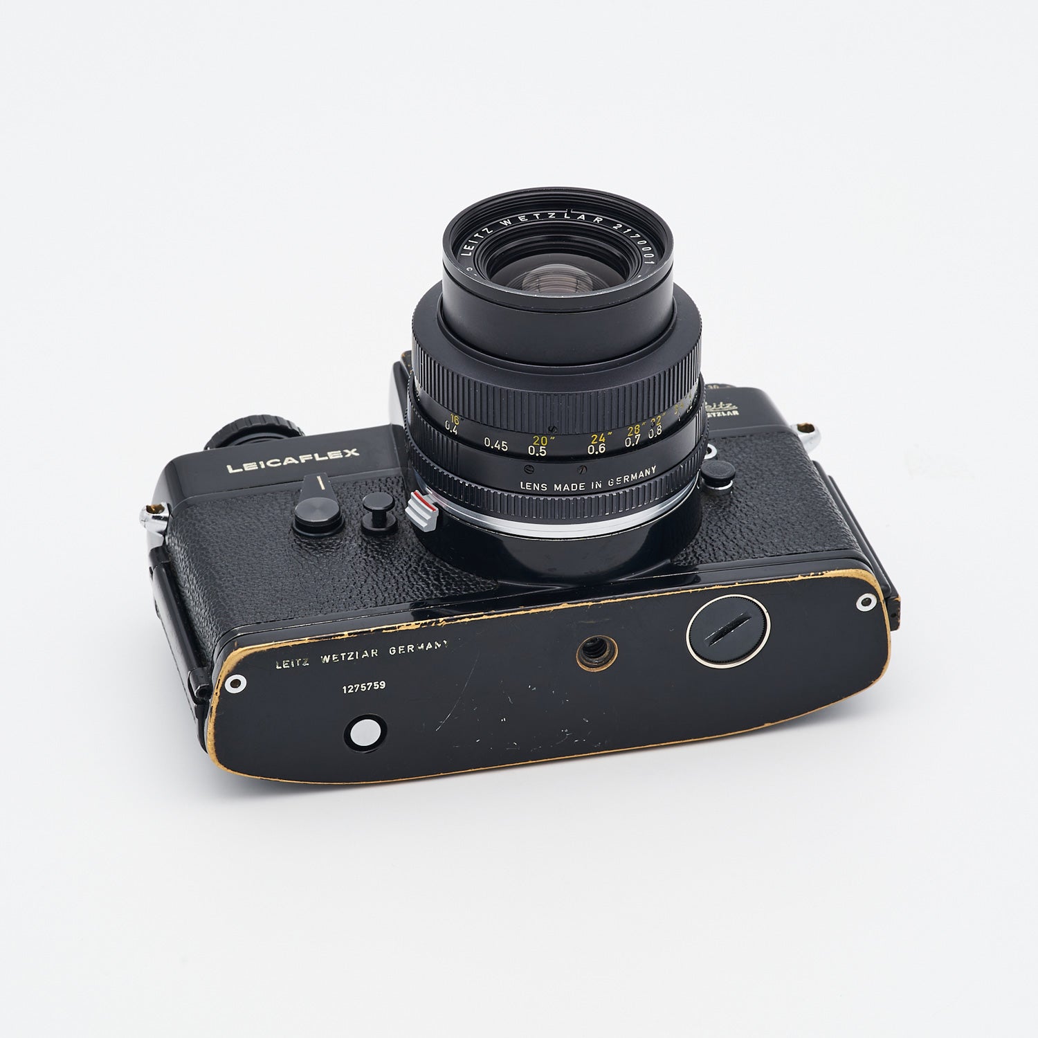 Leicaflex SL (S/N 1275759) Set inkl. Elmarit-R 2.8/35mm (S/N 2170001)