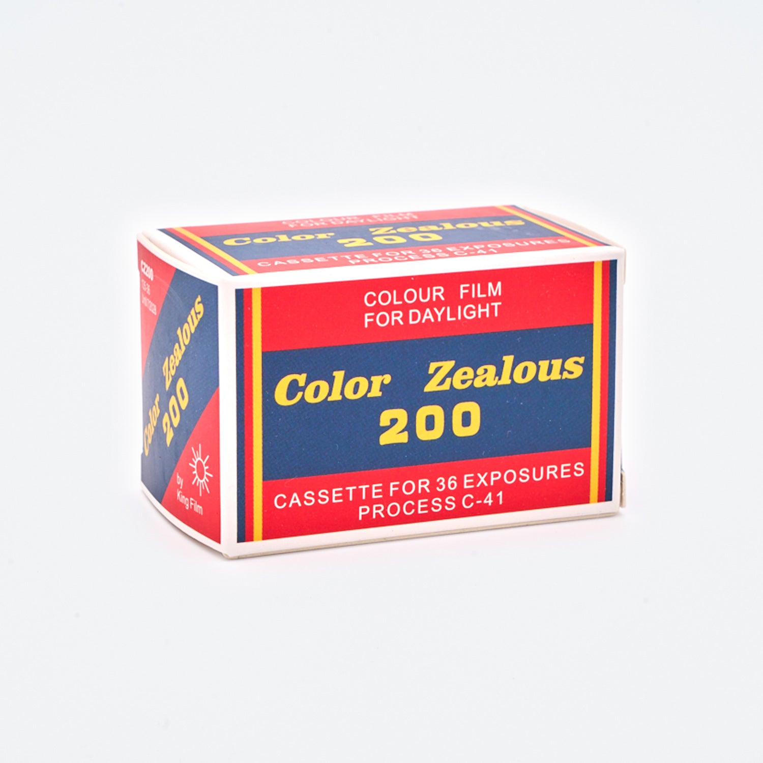 KING FILM Color Zealous 200 Farb-Negativfilm 135-36