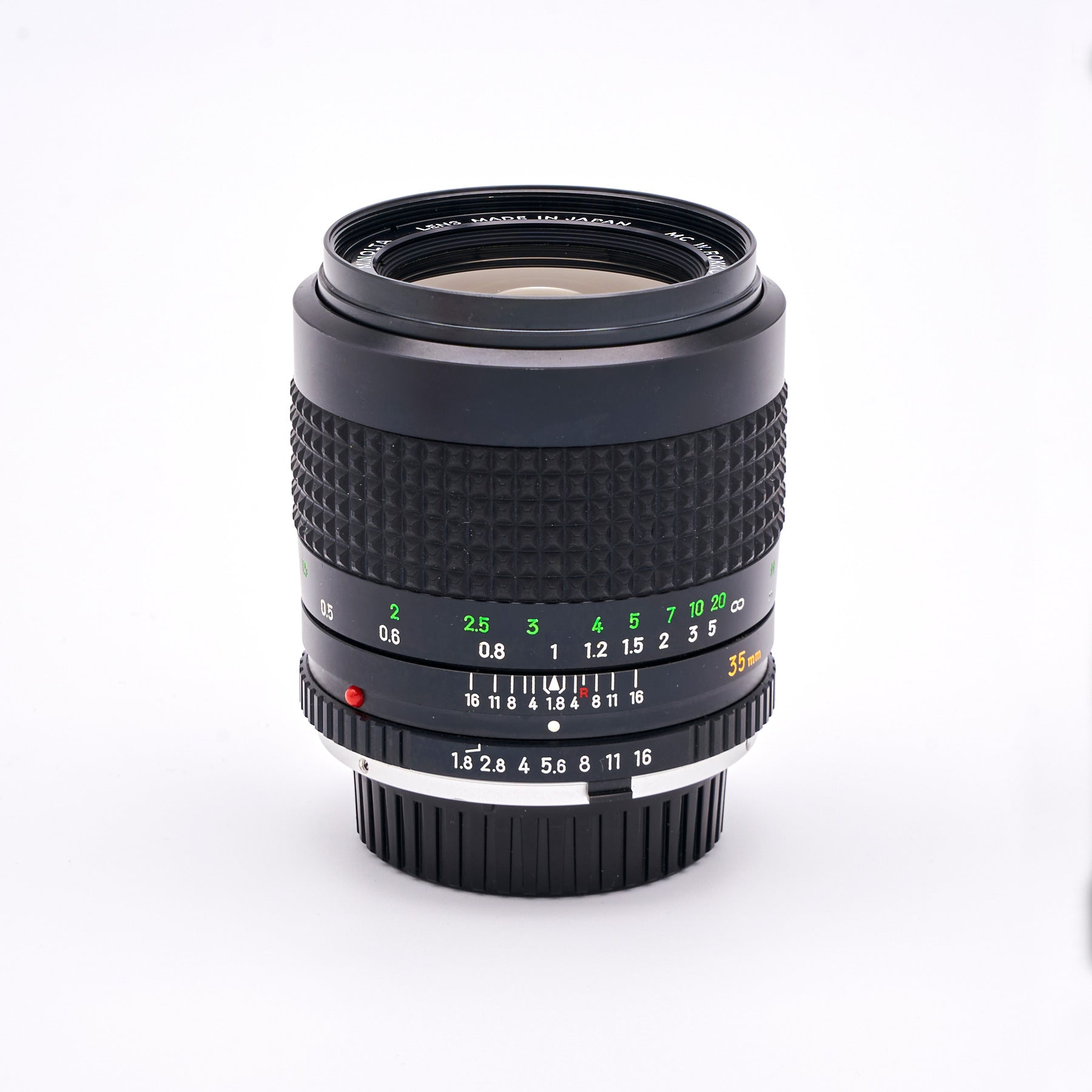 Minolta MC W.Rokkor-HH 1.8/35mm (S/N 1525697)