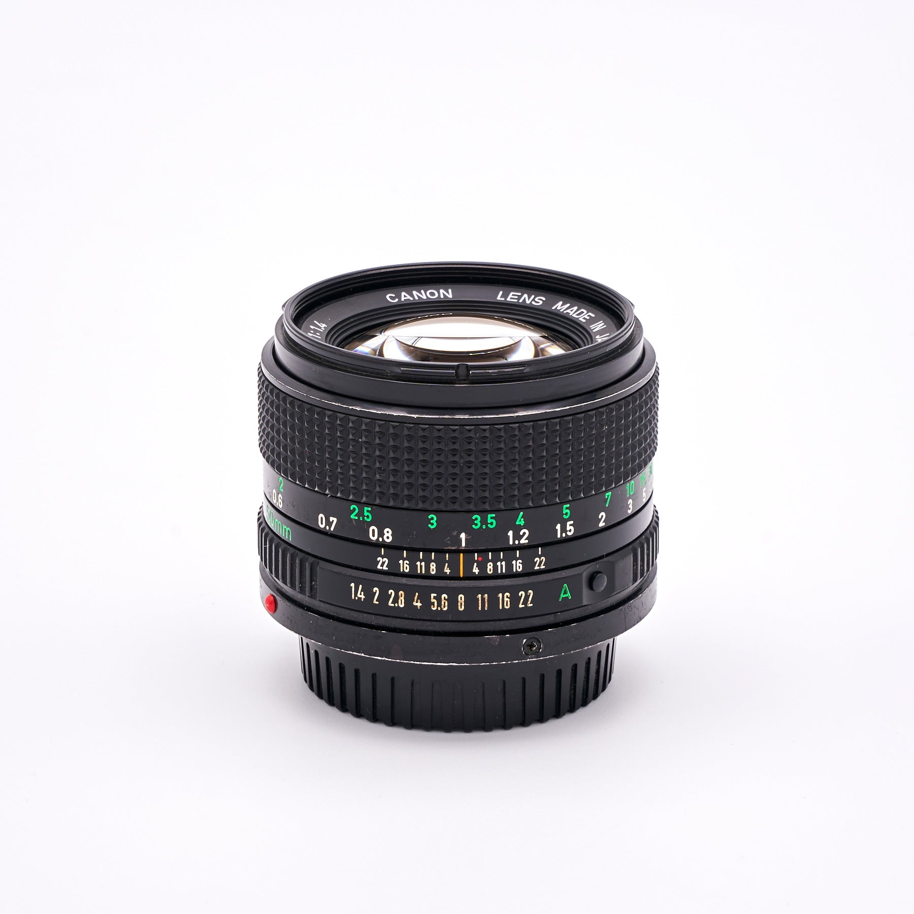 Canon Lens FD 1.4/50mm (S/N 1656618)