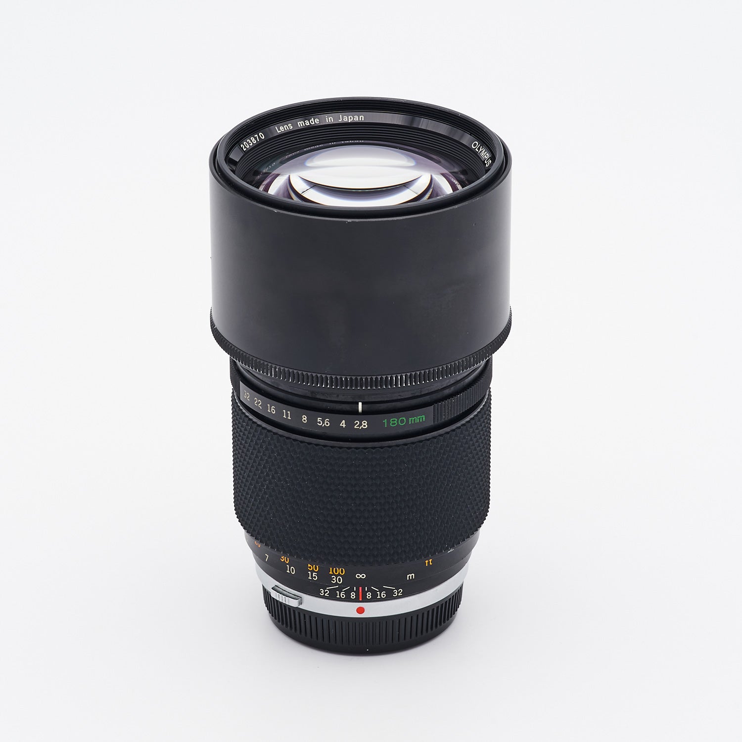 Olympus Zuiko Auto-T 2.8/180mm (S/N 203870)