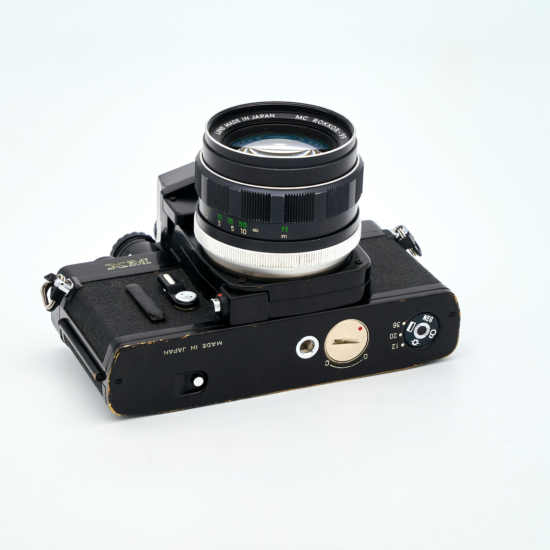 Minolta XM (S/N 2123378) Set incl. Minolta MC Rokkor-PF 1.4/58mm (S/N 5252436)