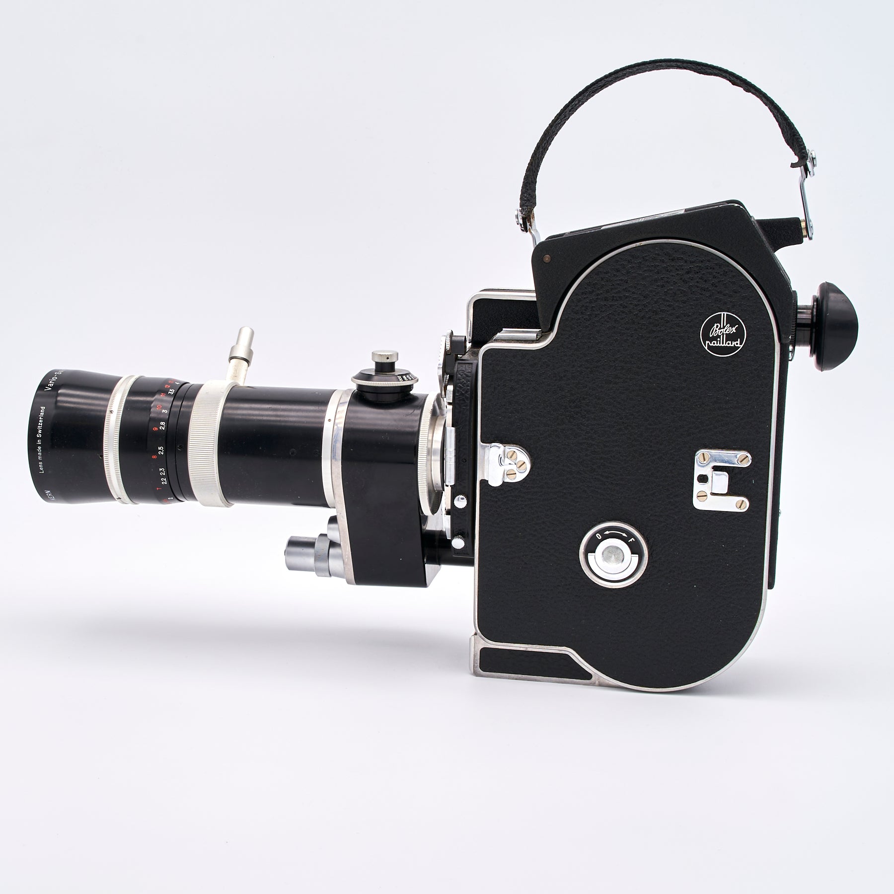 Paillard Bolex H16 Rex-5 (S/N 233872) Set inkl. Kern Vario-Switar 2.5/18-86mm (H16 RX) (S/N 1091928)