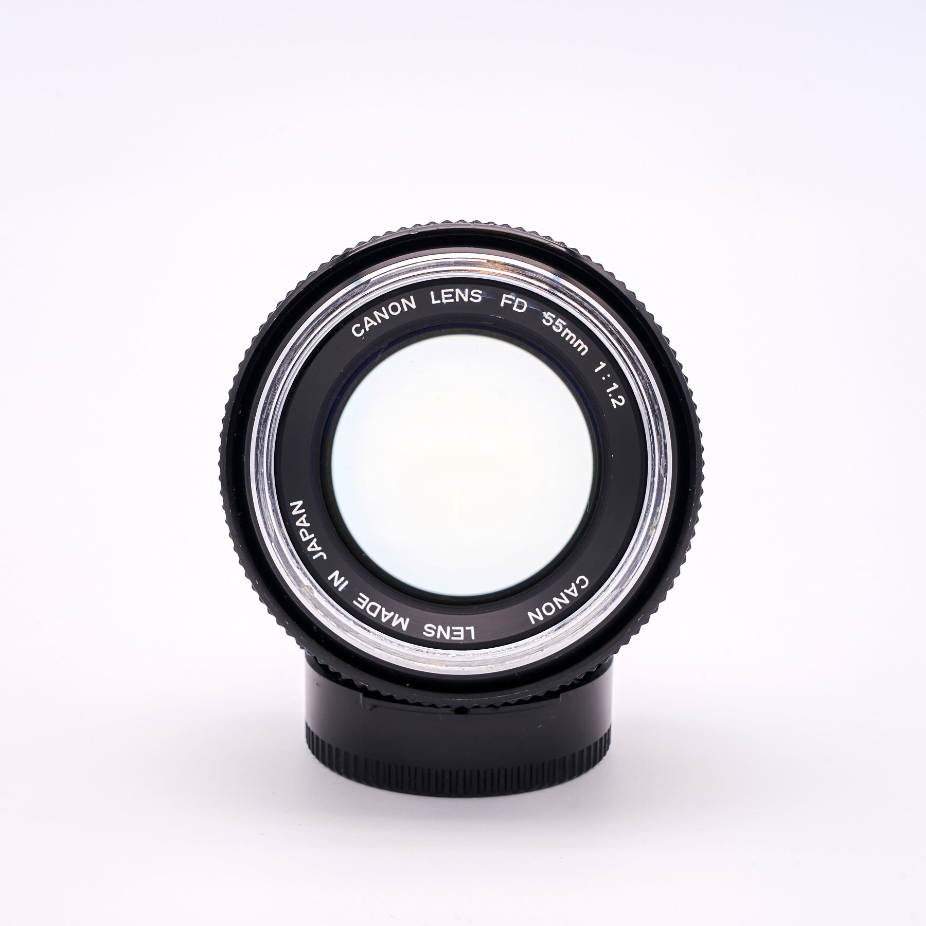 Canon Lens FD 1.2/55mm (Chrome Nose) (S/N 32227)