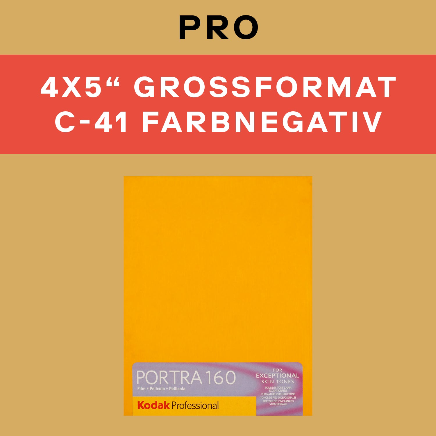 4x5" C-41 Pro