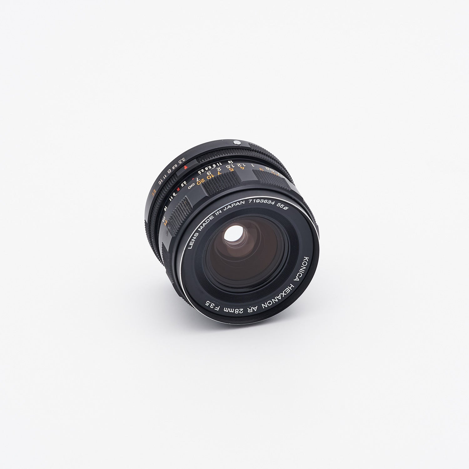 Konica Hexanon AR 3.5/28mm (S/N 7193634)