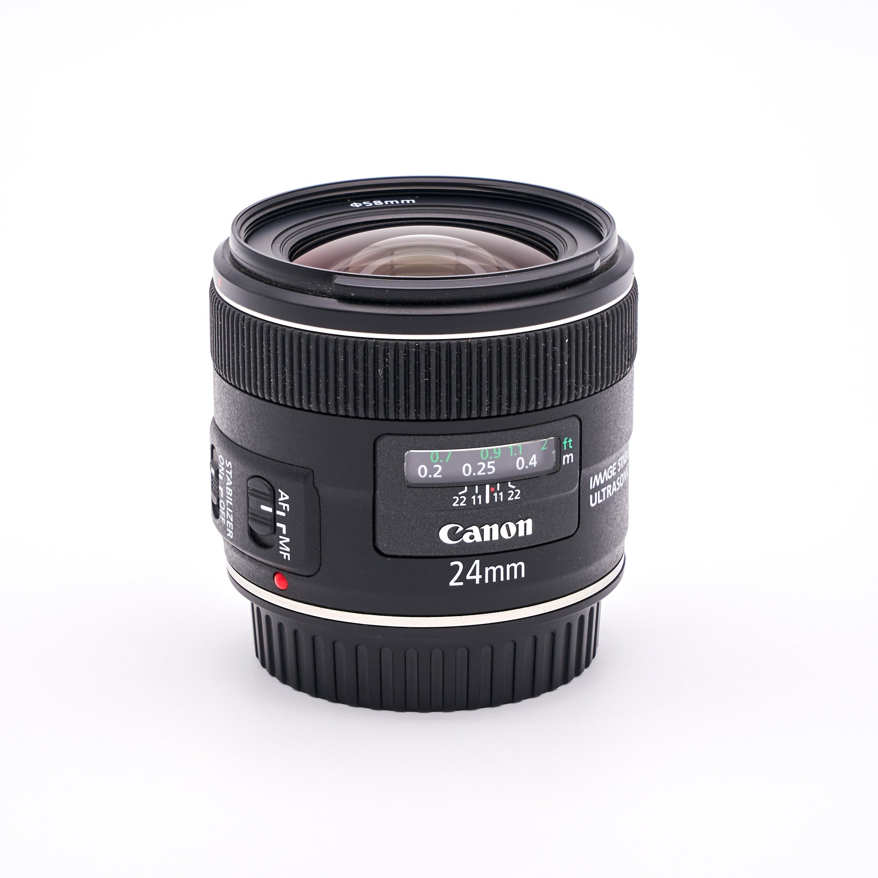 Canon Lens EF 2.8/24mm IS USM (S/N 9110000838)