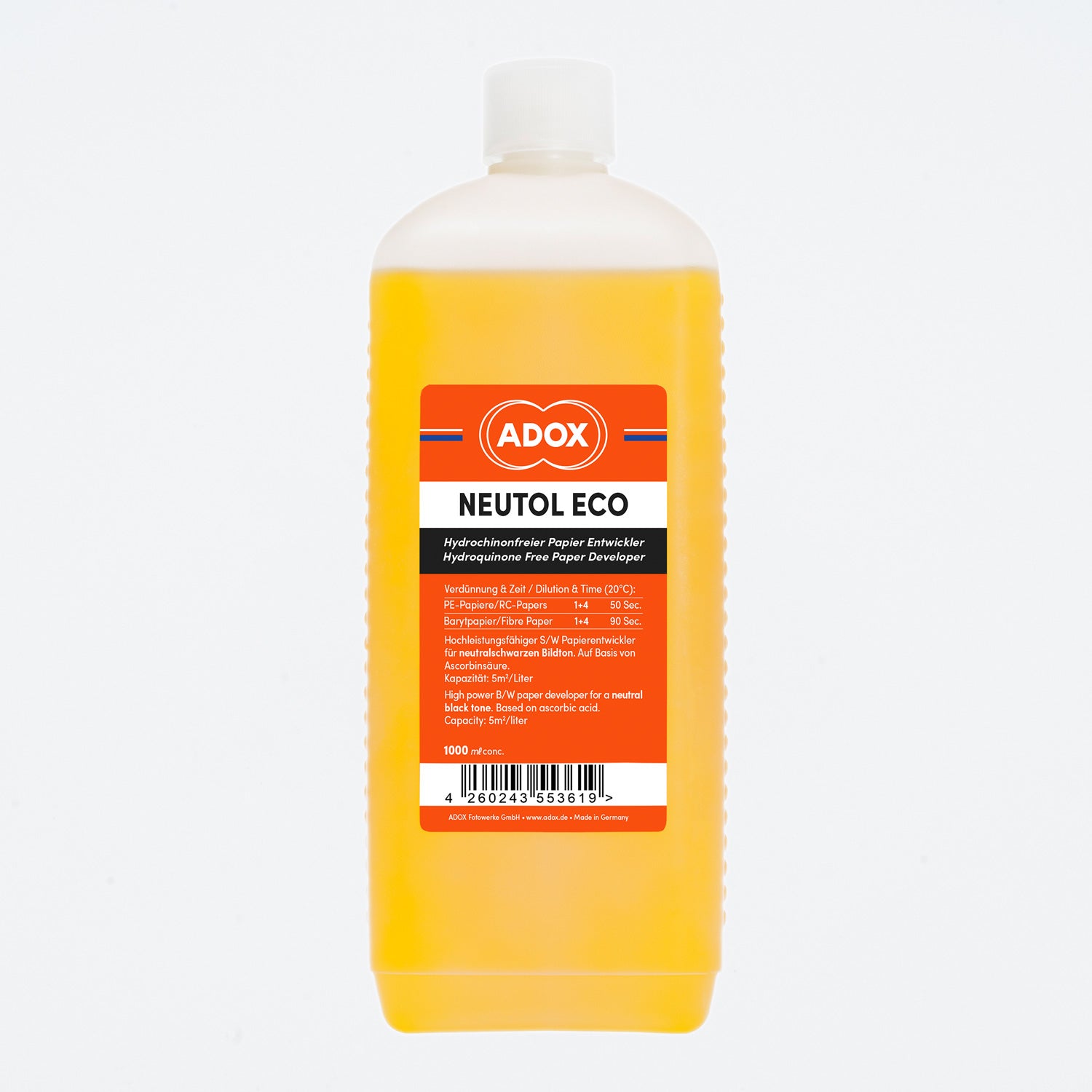 ADOX Neutol Liquid ECO Papierentwickler Konzentrat