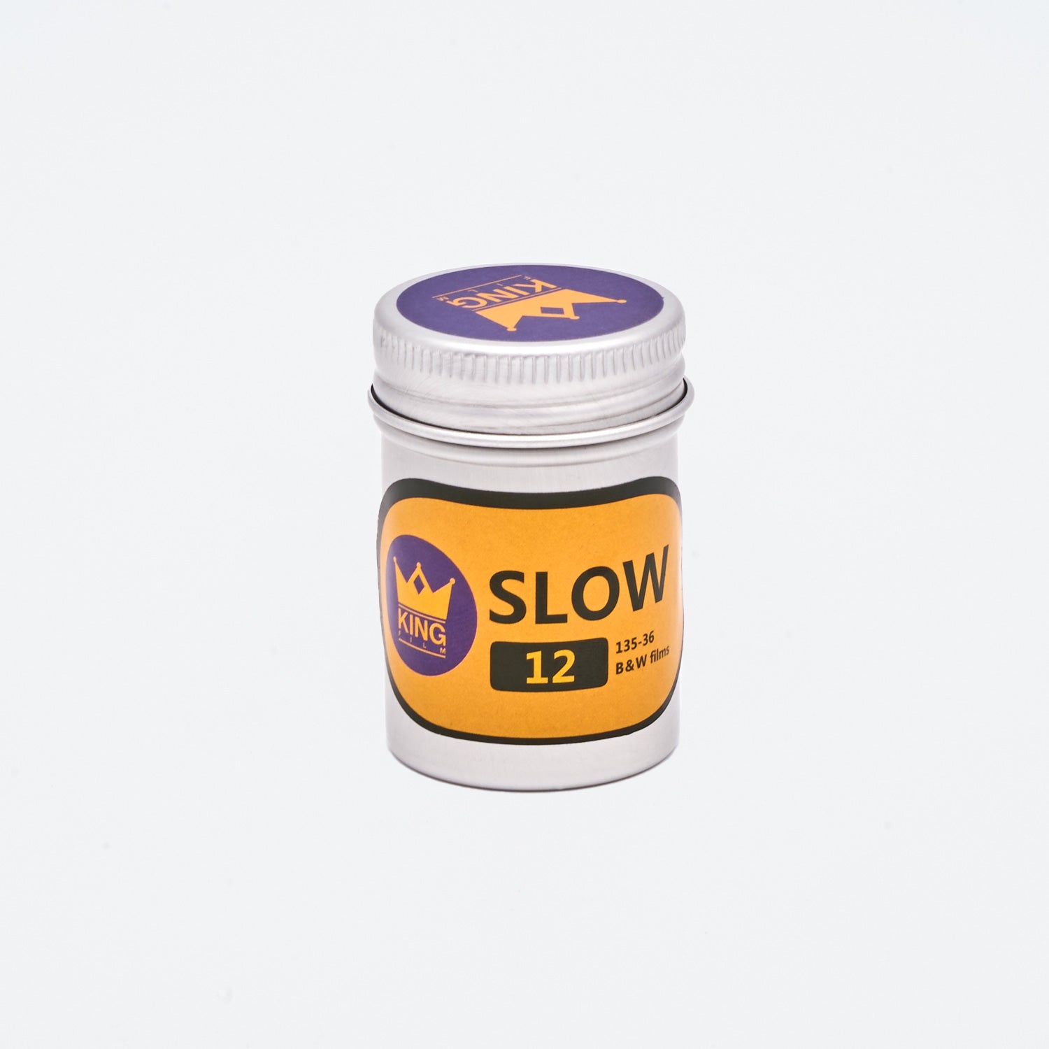 KING FILM Slow 12 SW-Negativfilm 135-36 (Kleinbild)