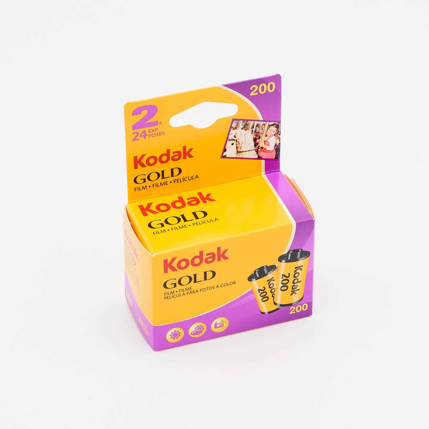 Kodak Gold Farb-Negativfilm 135-24 (Kleinbild), 2er-Pack