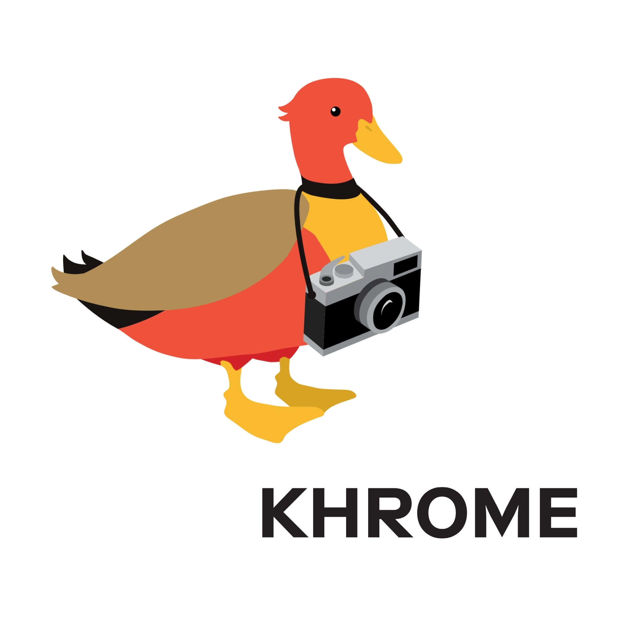 KHROME Longsleeve Koduckhrome Ente/KHROME logo