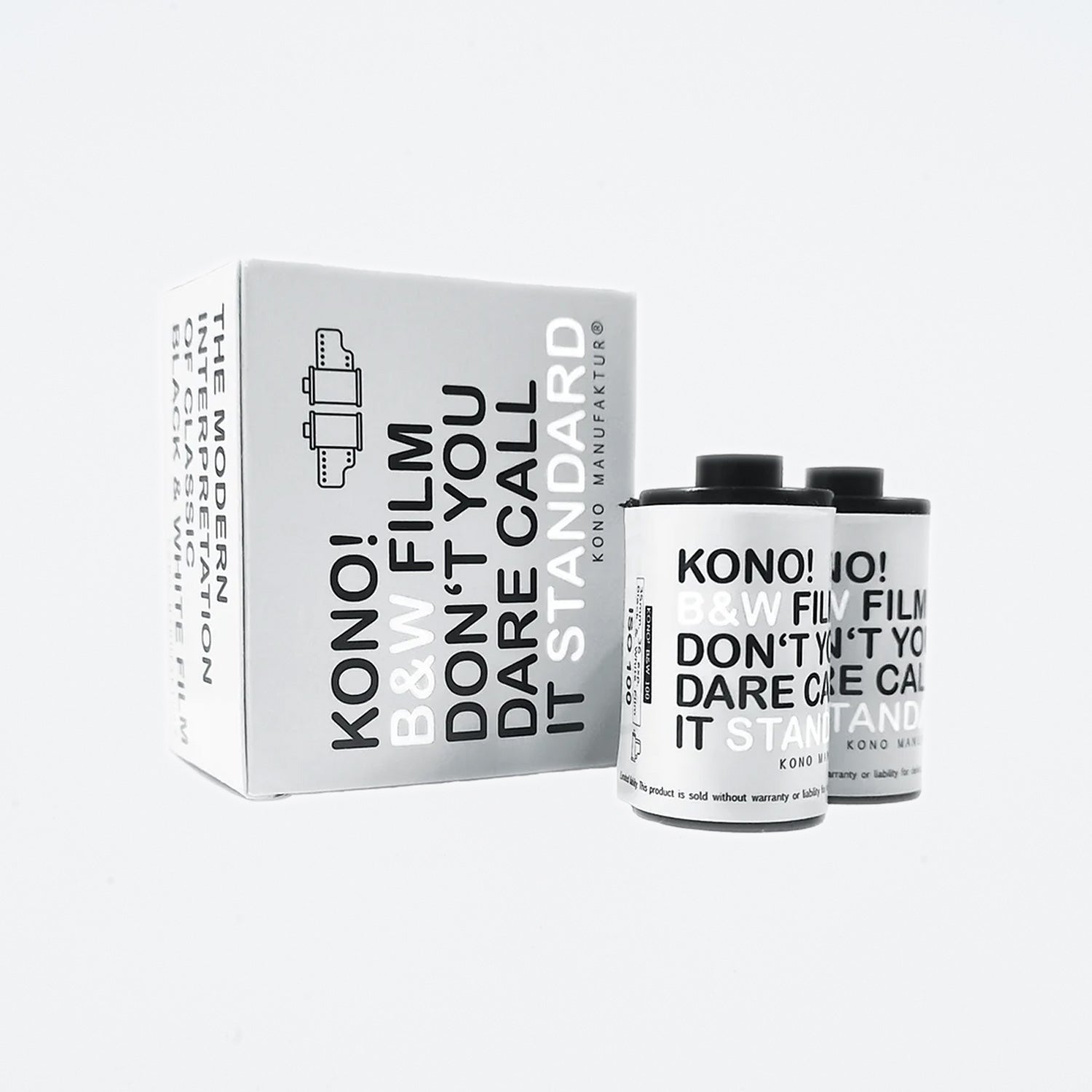 KONO! BW Film 400 SW-Negativfilm 135-36 (Kleinbild), 2er-Pack