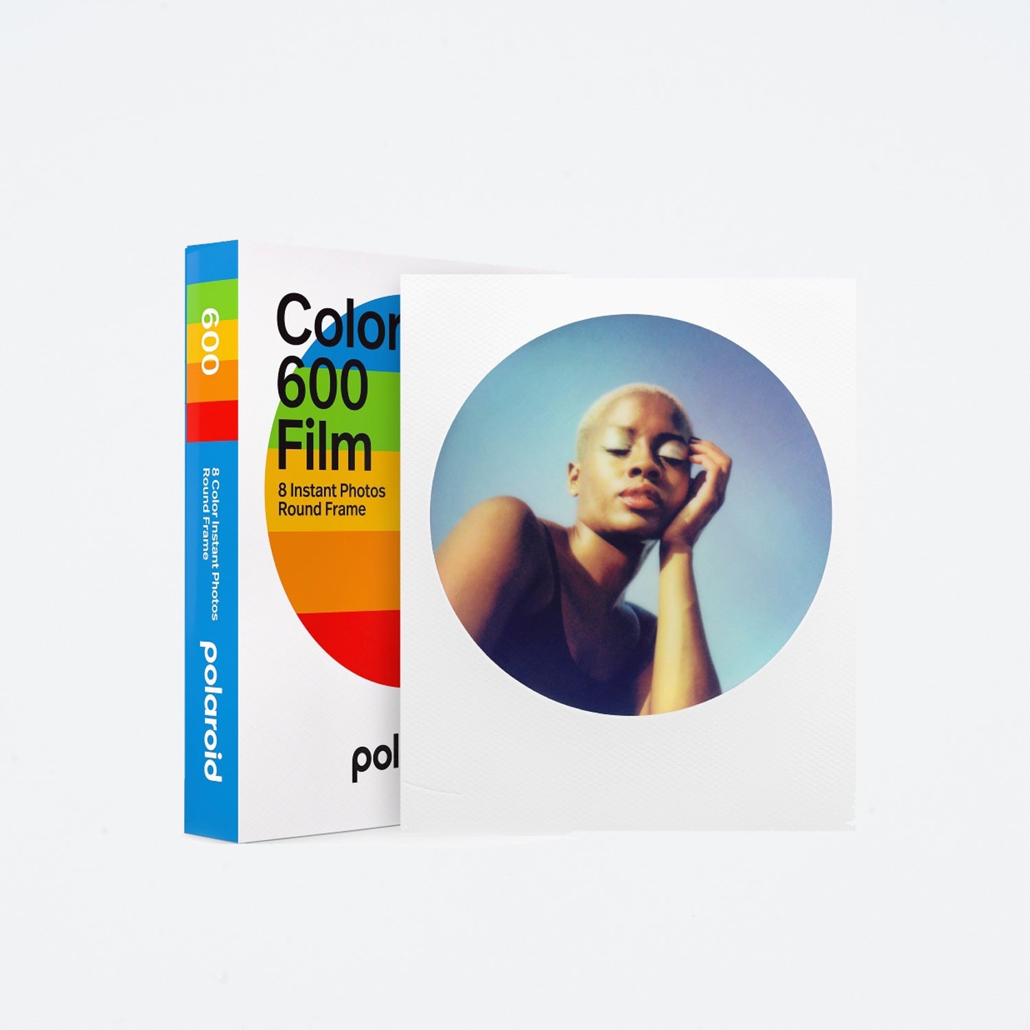 Polaroid 600 Color Farb-Film Round Frame Edition