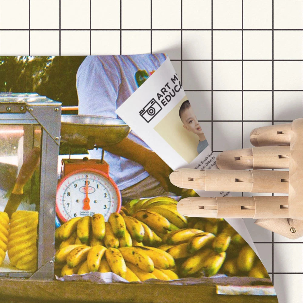 John Bricks Atienza - Fresh Bananas - Poster DIN A3 - detail - Project See What I See