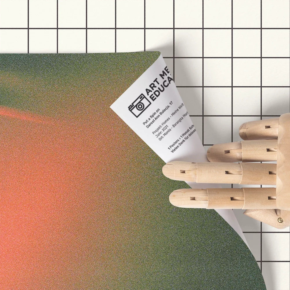 Darcel Ann Bulacja - Put a Spin on - Poster DIN A3 - Detail- Project Homes