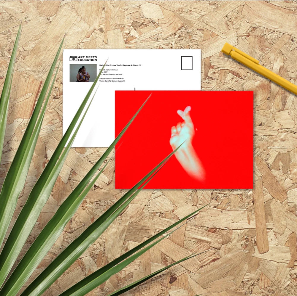 Jeymee A. Sison - Mahal Kita (I Love You) - Print Postcard - Projekt A Life In Colours