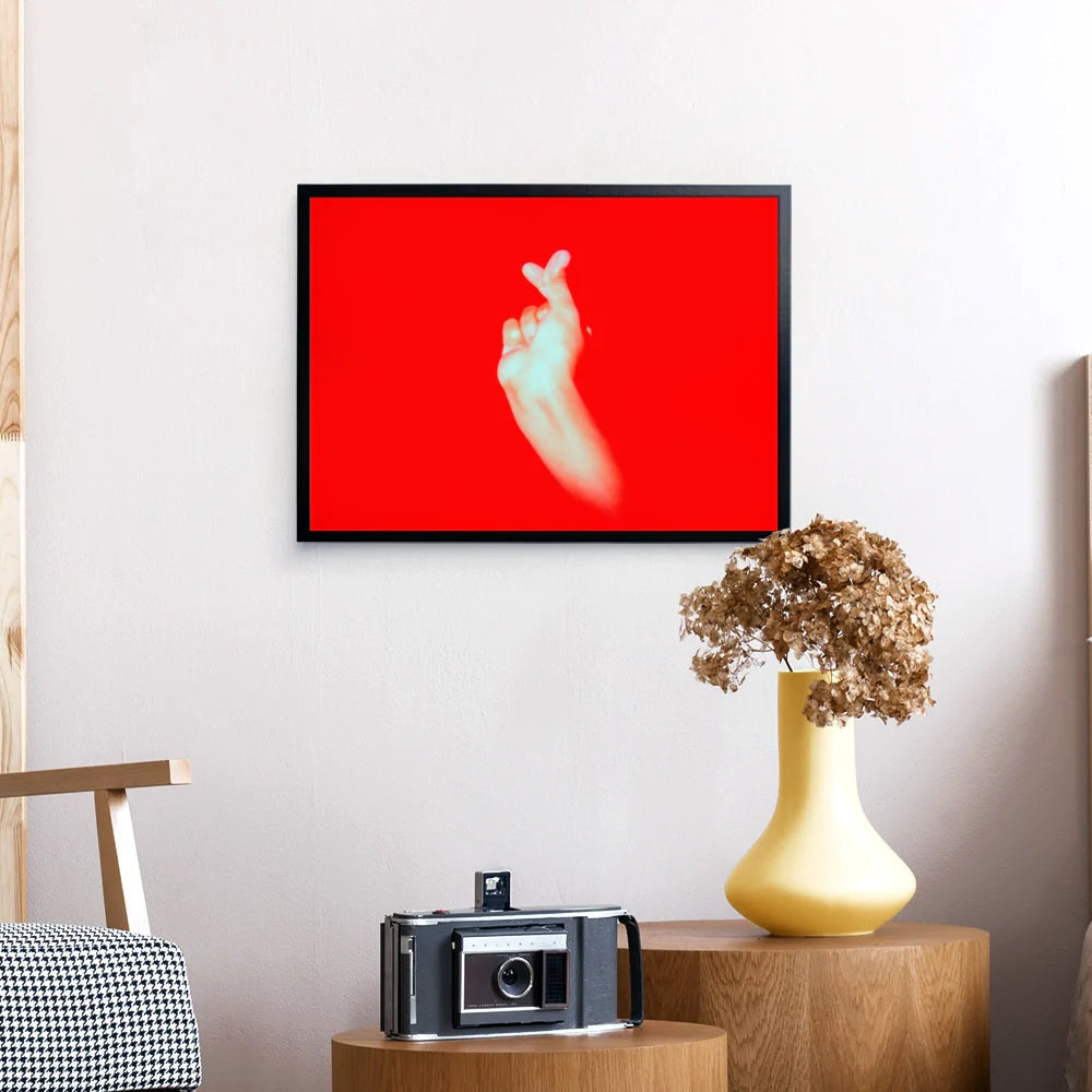 Jeymee A. Sison - Mahal Kita (I Love You) - Print Poster DinA3 with black frame - Project A Life In Colours