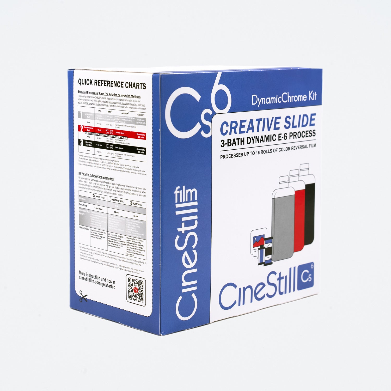 CINESTILL Cs6 ''Creative Slide'' DynamicChrome Kit (E-6)