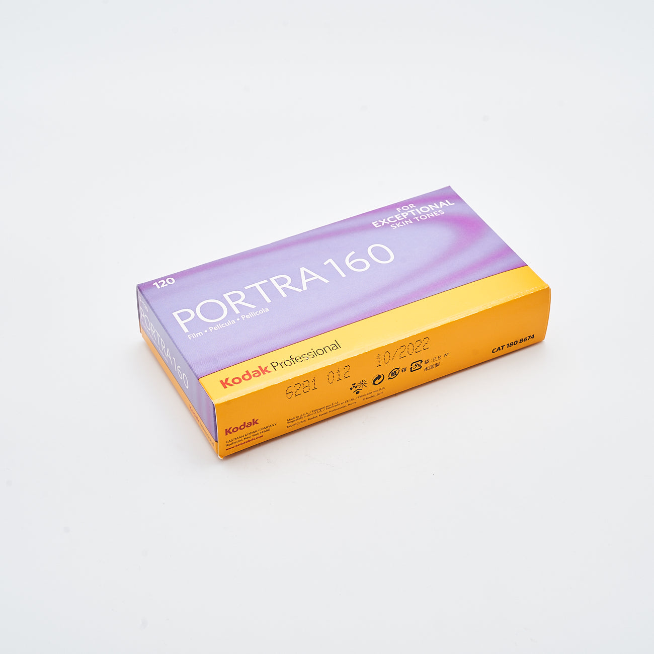 Kodak Portra 160 Farb-Negativfilm 120 (Mittelformat), 5er-Pack