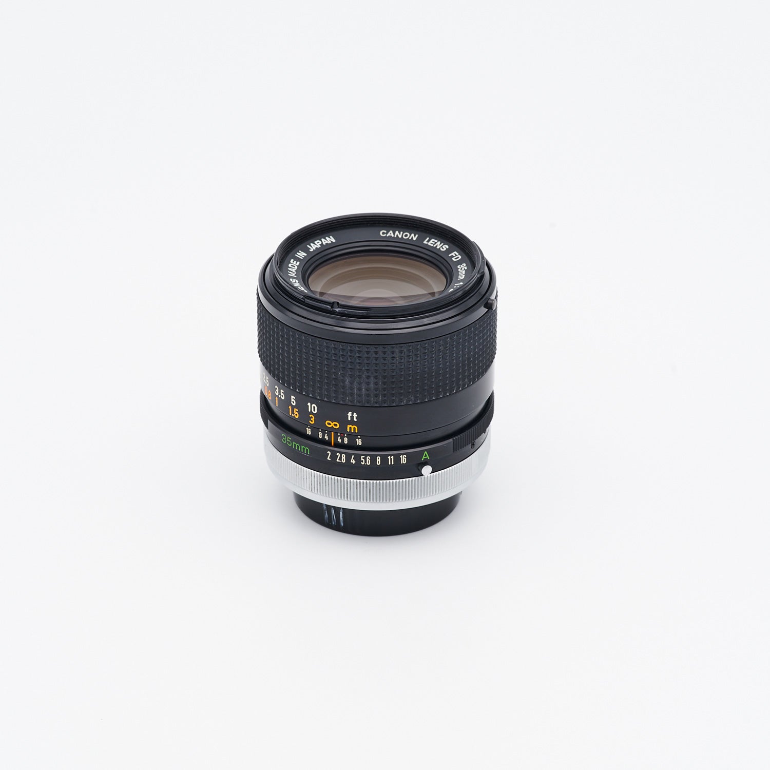 Concave Canon Lens Fd 35mm Chrome Nose Canon Fd 35mm F2 Concave