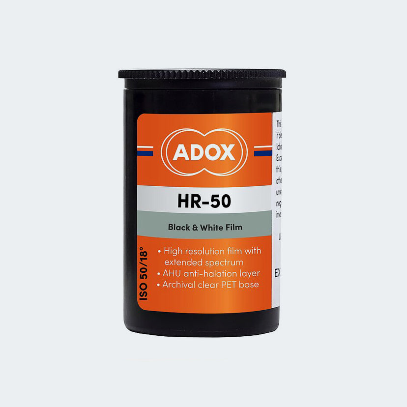 ADOX HR-50 B&W Negative Film 135-36 (35mm), with SPEED BOOST