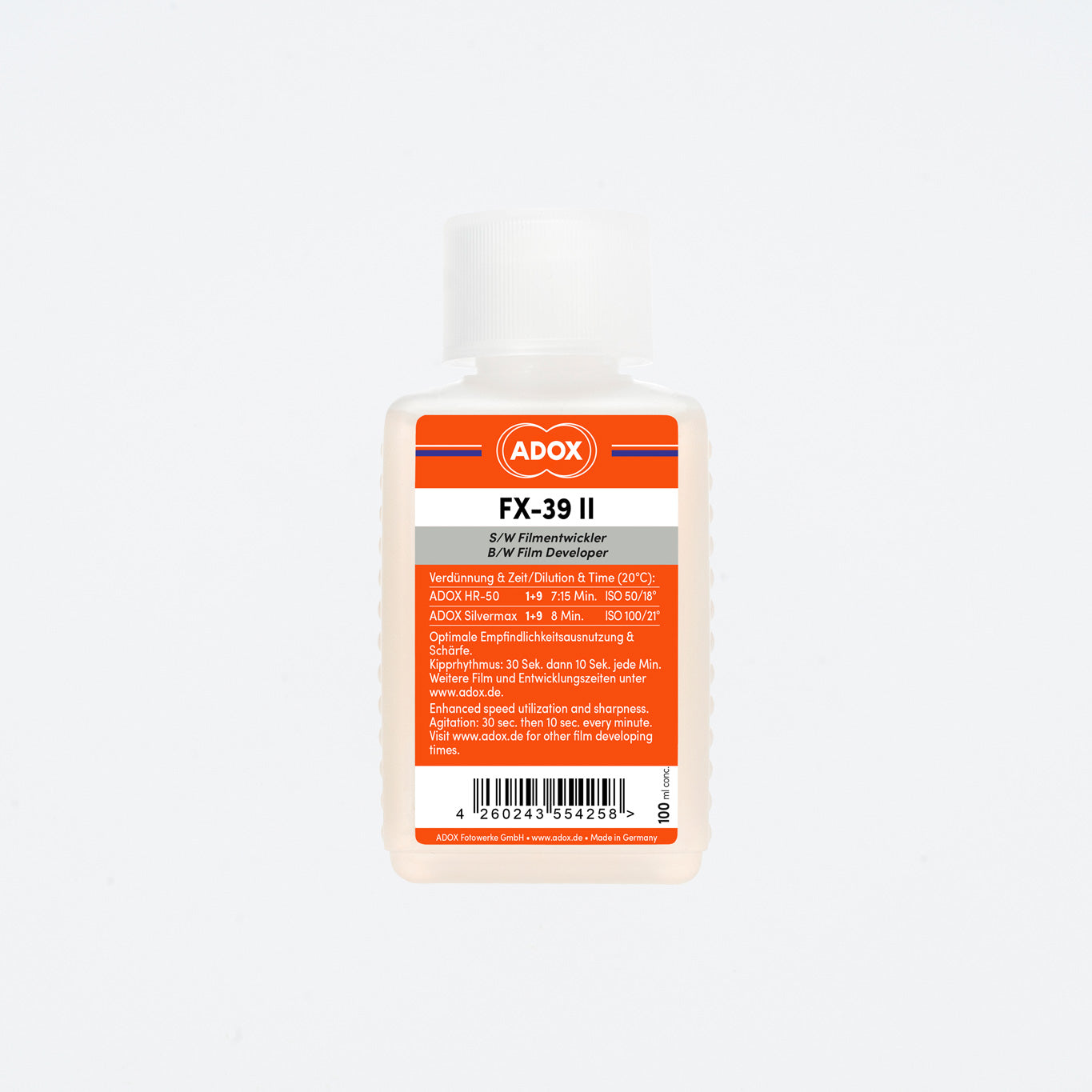 ADOX FX-39 II SW Entwickler