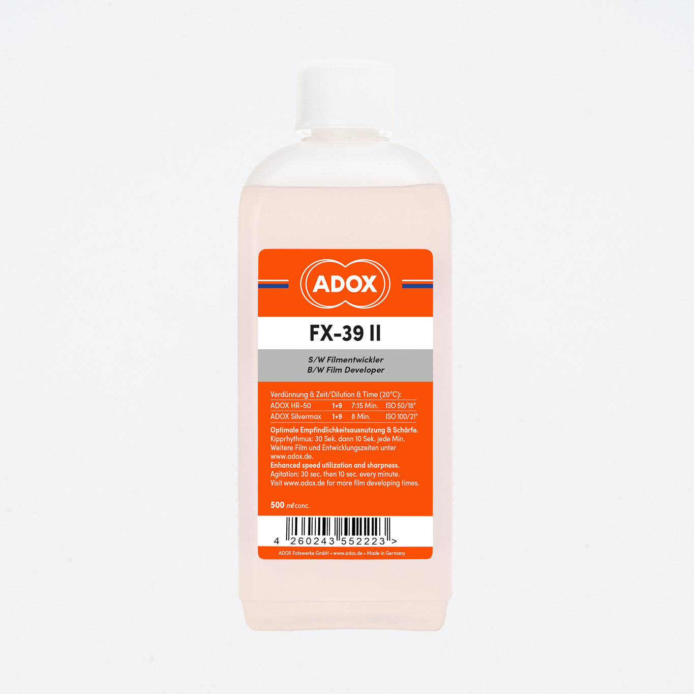 ADOX FX-39 II SW Entwickler