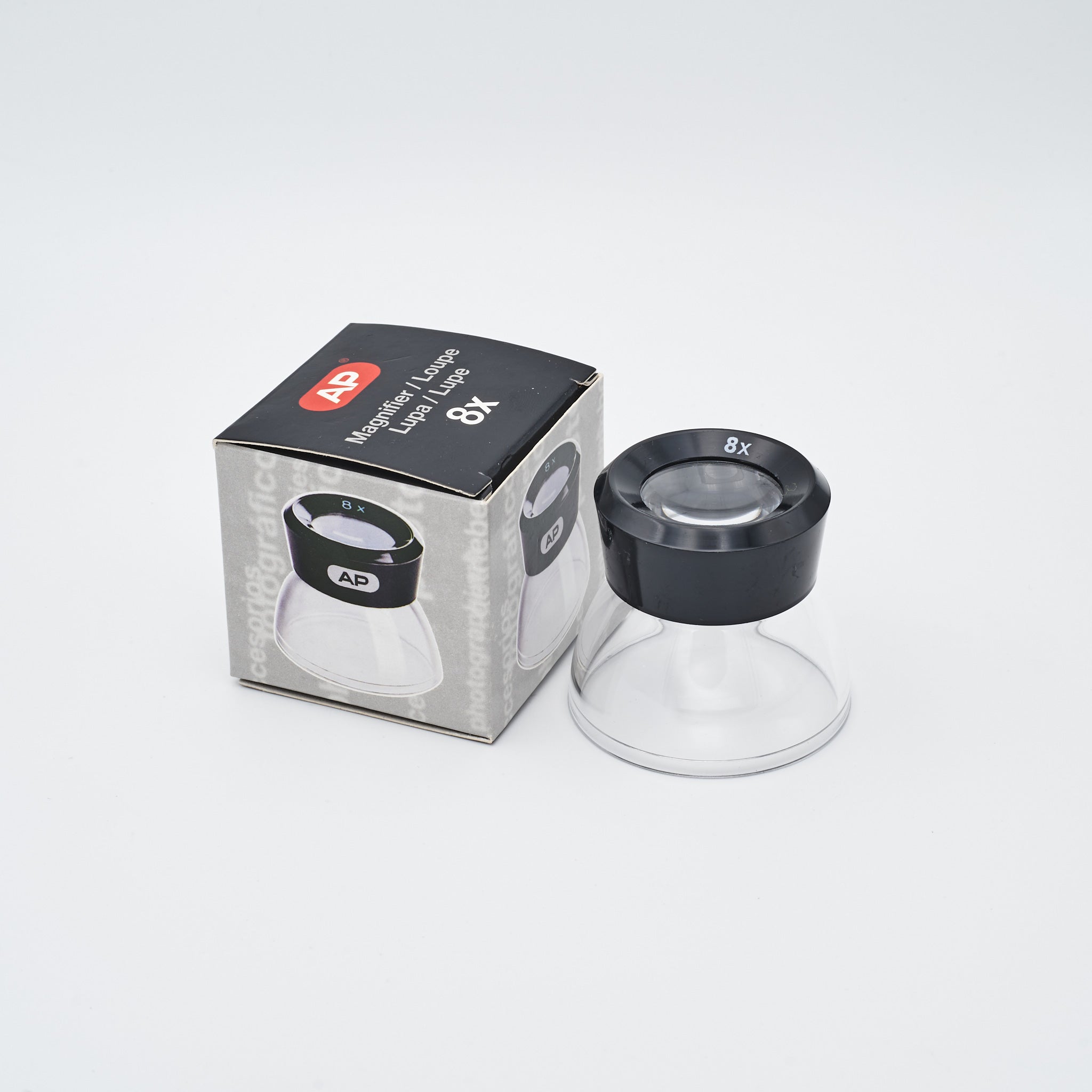 AP Standlupe, Vergrößerung 8-fach