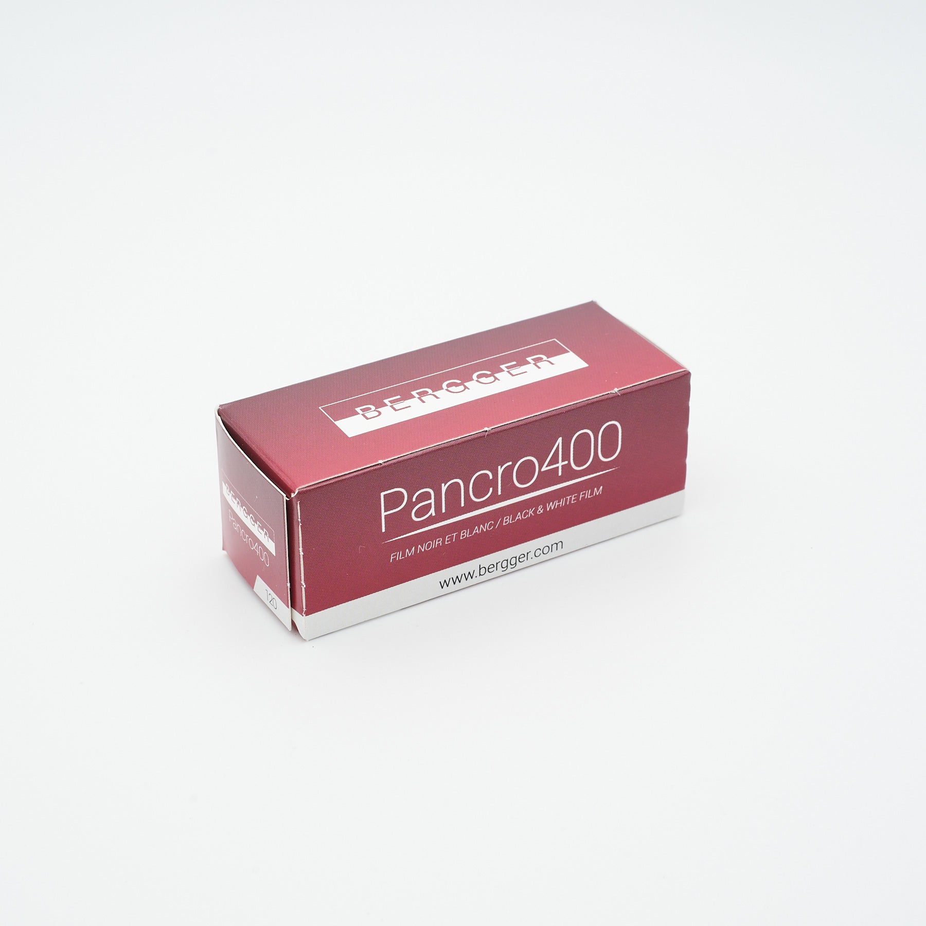 Bergger Pancro 400 B&W negative film 120 (medium format)