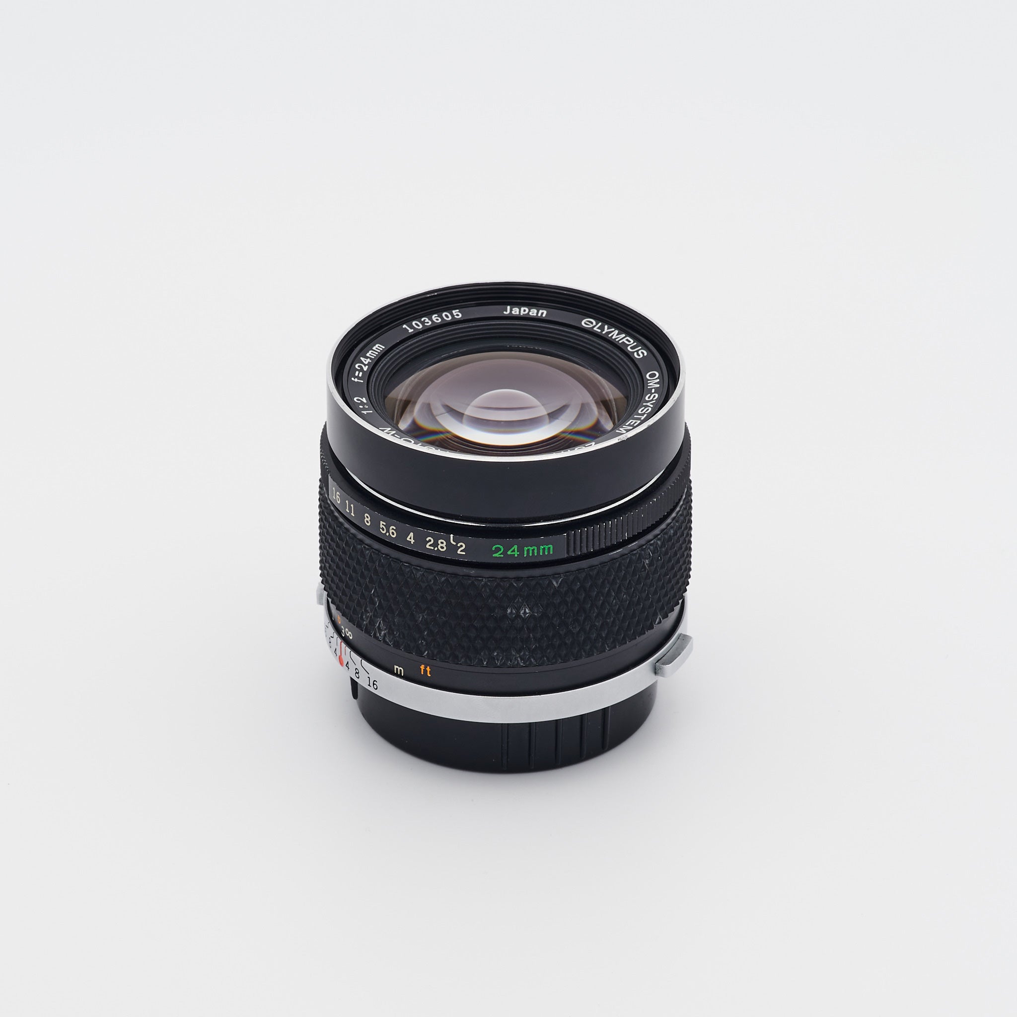 Olympus Zuiko MC Auto-W 2/24mm (S/N 103605)