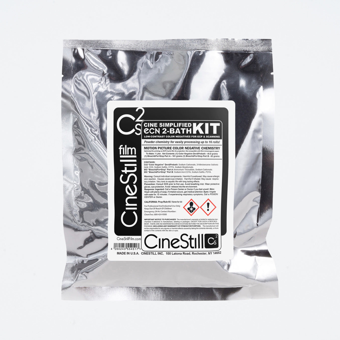 CINESTILL CS2 ECN-2-Bad Pulver Kit