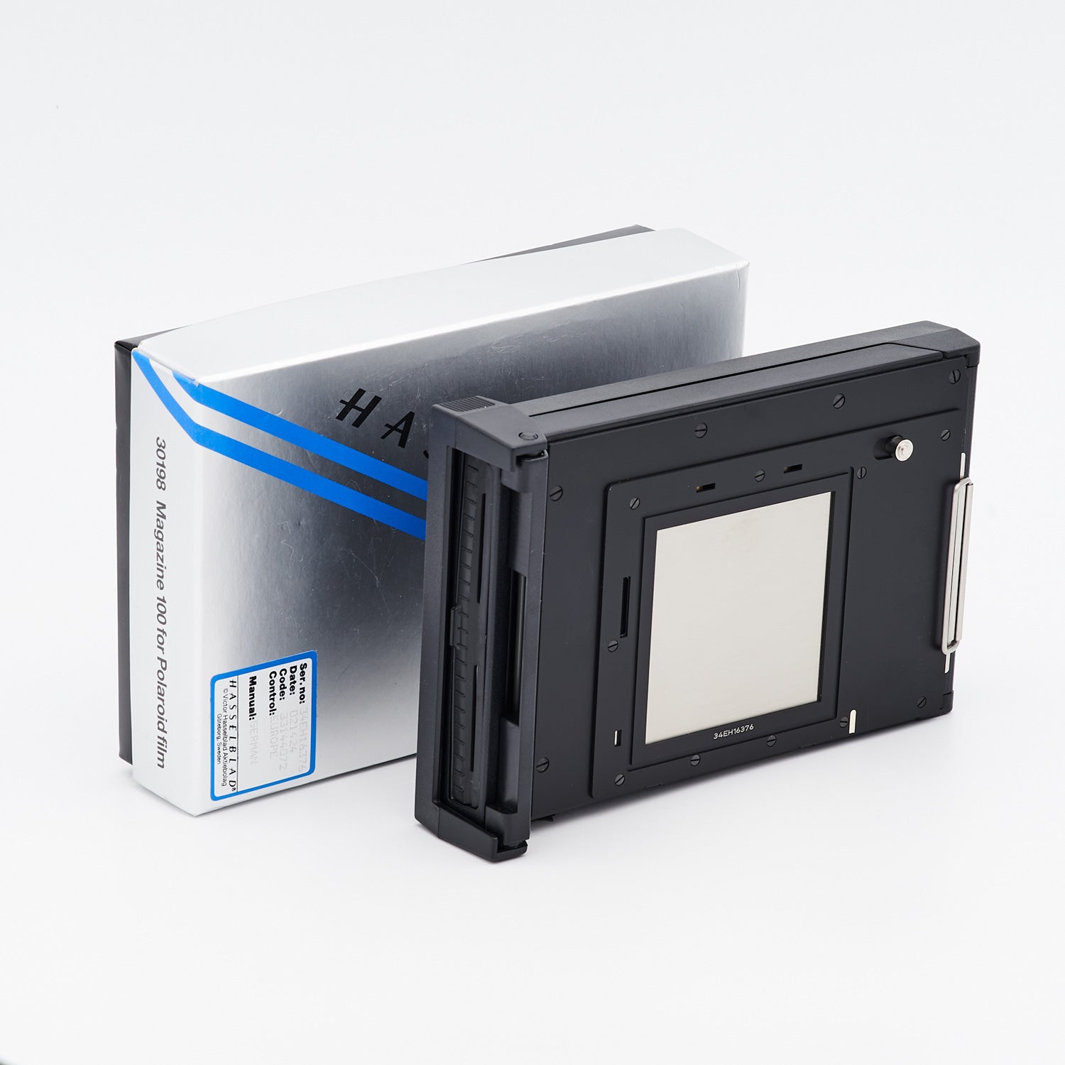 Hasselblad Polaroidrückteil 30198 (S/N 34EH16376)