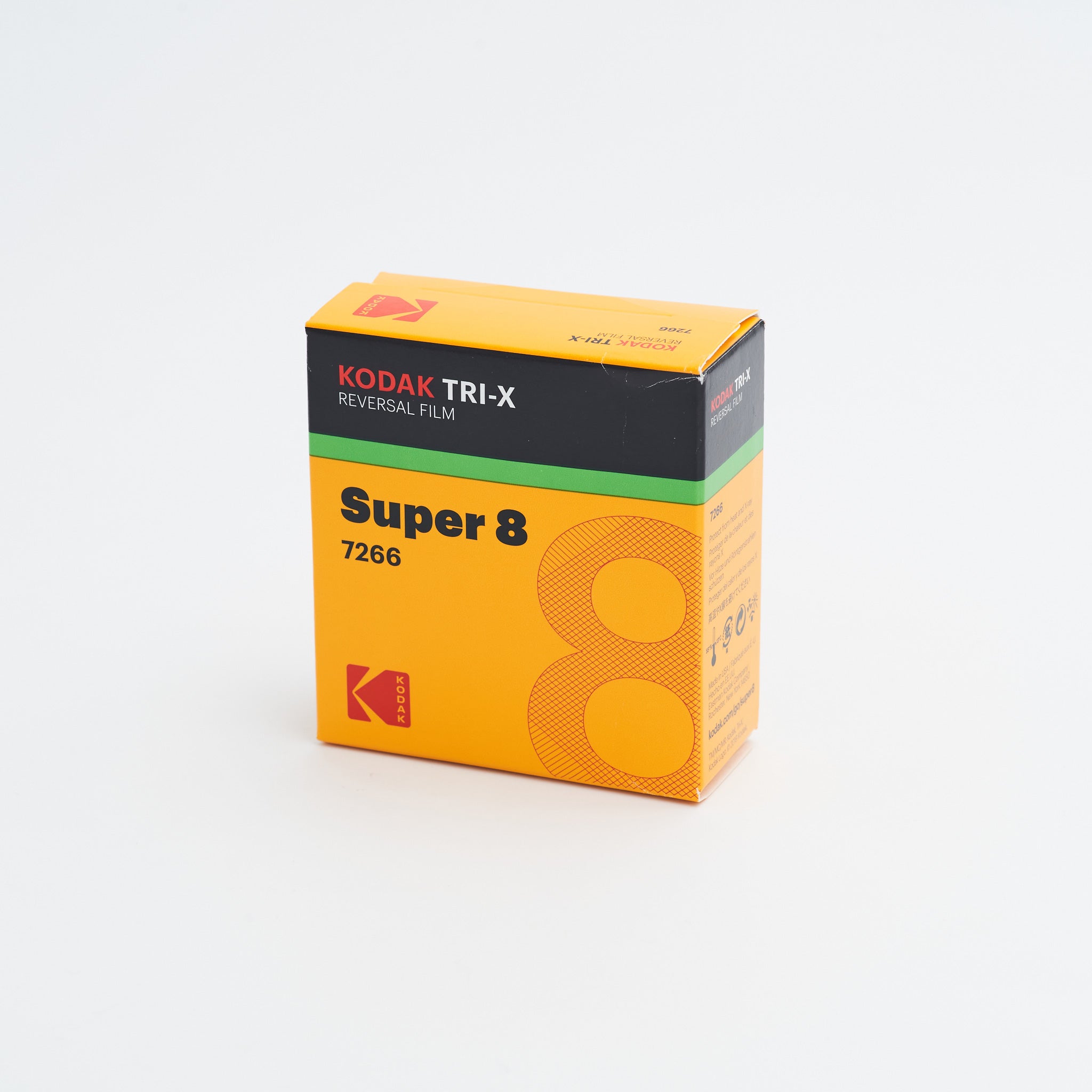 Kodak Tri-X (7266) B&W Reversal Film Super 8 (Motion Picture Film)