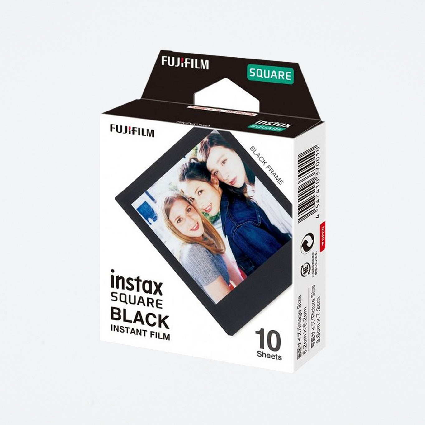 Fuji Instax Square Farbfilm Black Frame