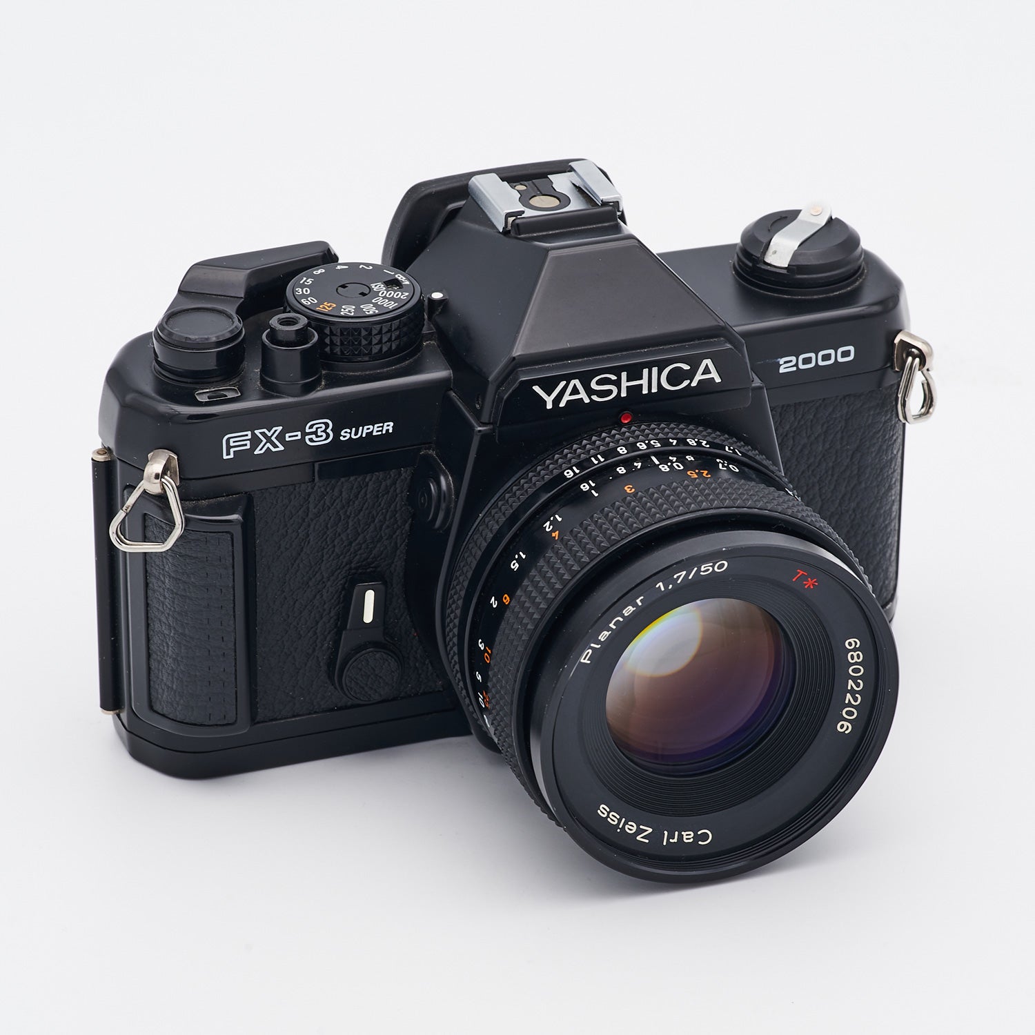 Yashica FX-3 Super2000 (S/N 0605517) Set inkl. Carl Zeiss Planar T* 1.7/50mm (S/N 6802206)
