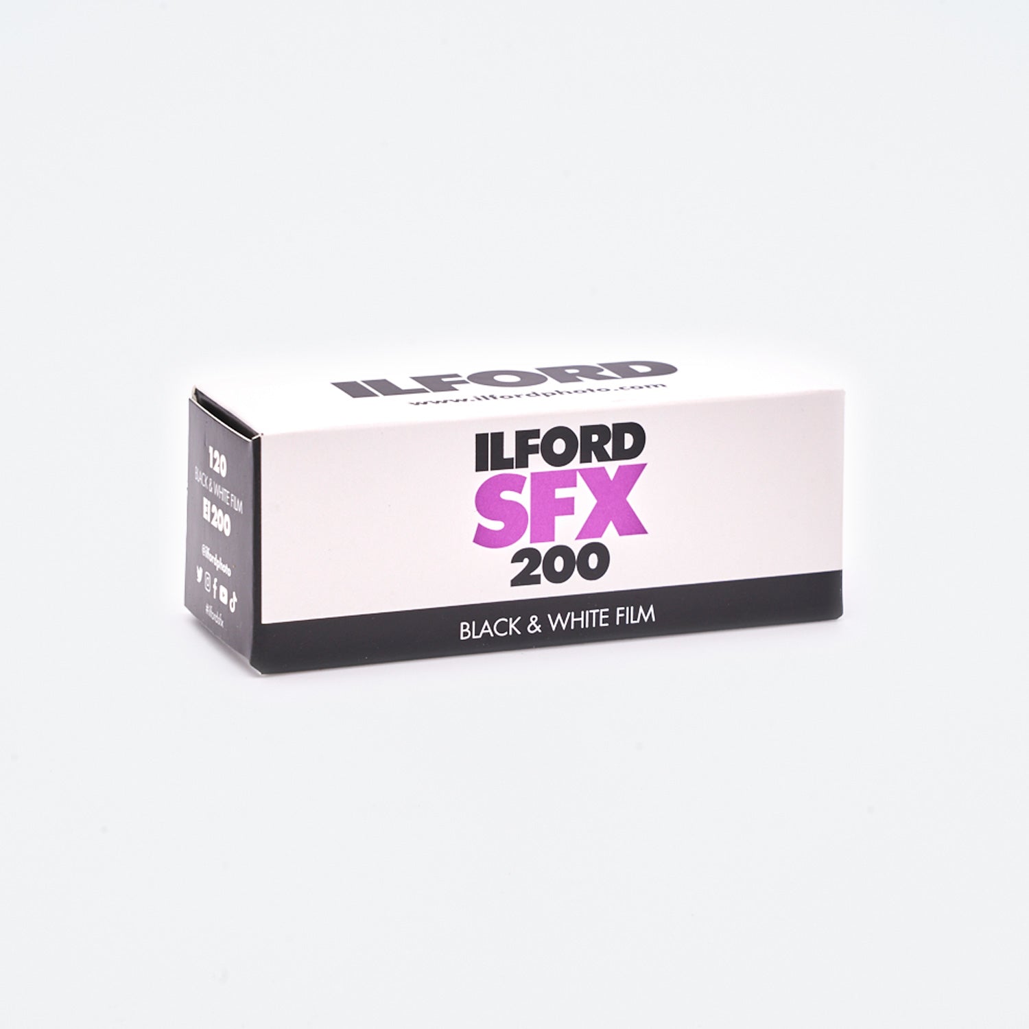 Ilford SFX 200 Infrarot-Schwarzweißfilm, 120 (Mittelformat)