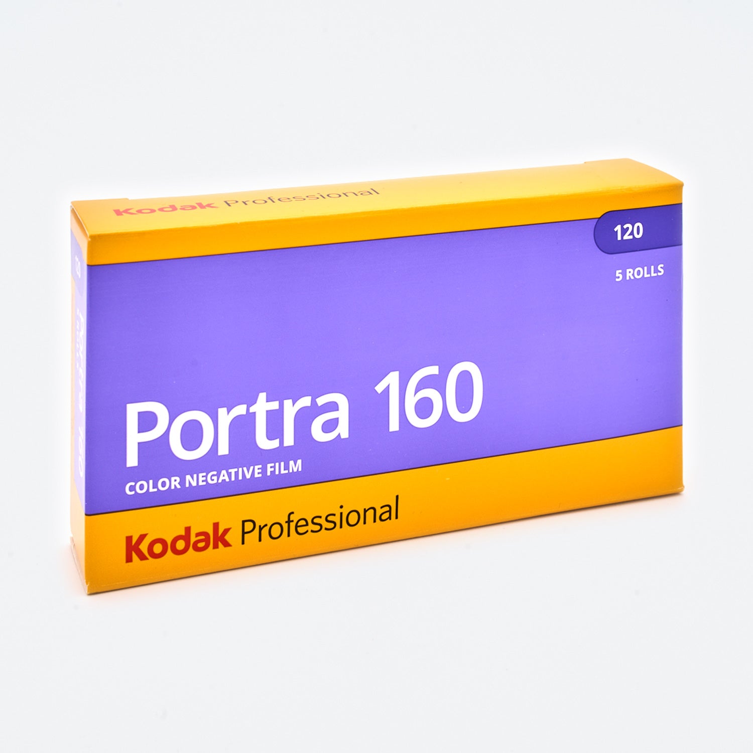 Kodak Portra 160 Farb-Negativfilm 120 (Mittelformat), 5er-Pack