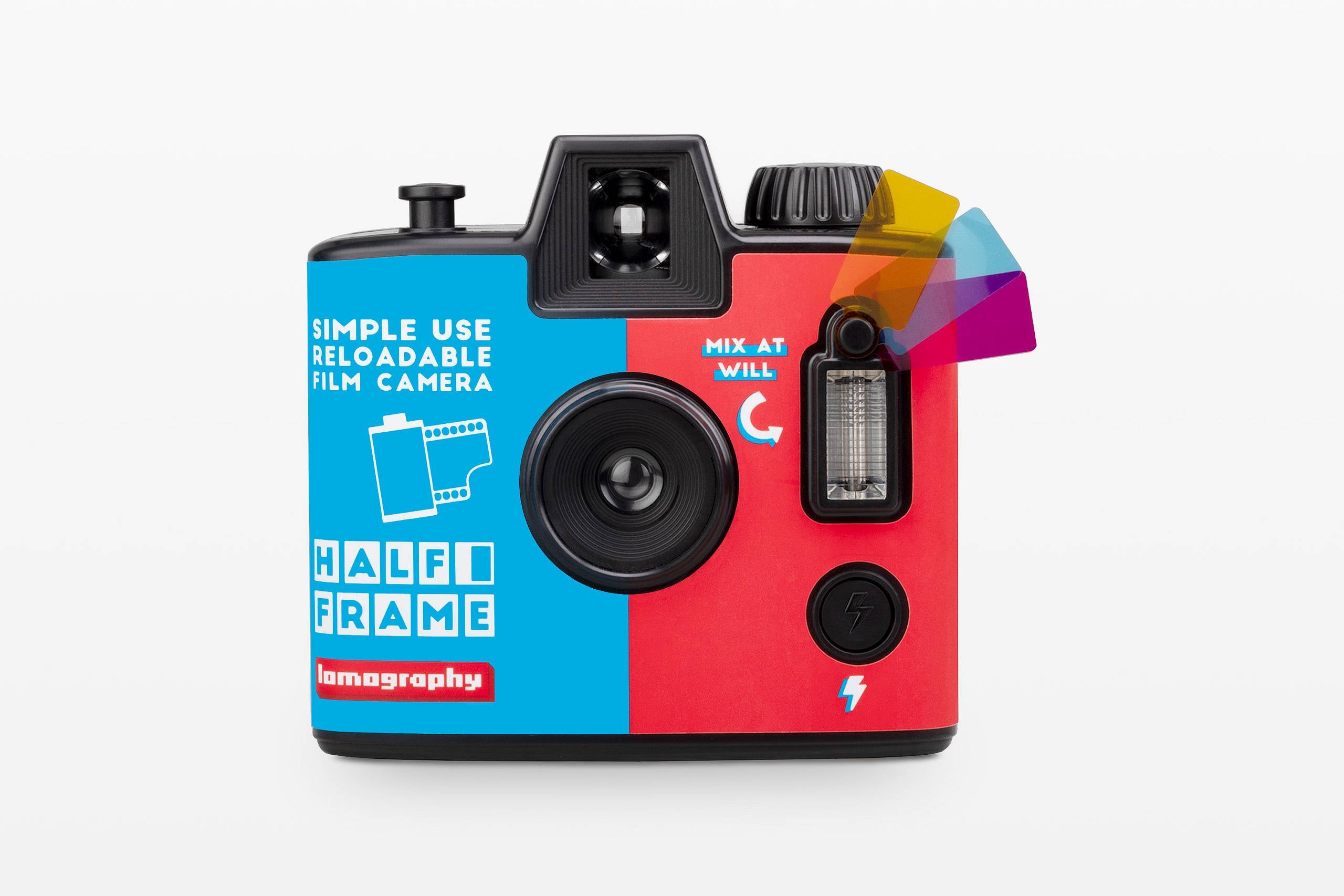 Lomo Half-frame Simple Use Reloadable Filmkamera