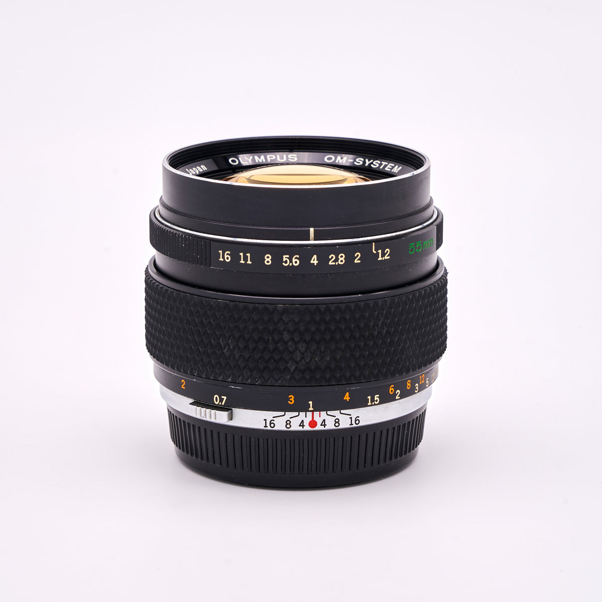 Olympus G.Zuiko Auto-S 1.2/55mm (S/N 132058)
