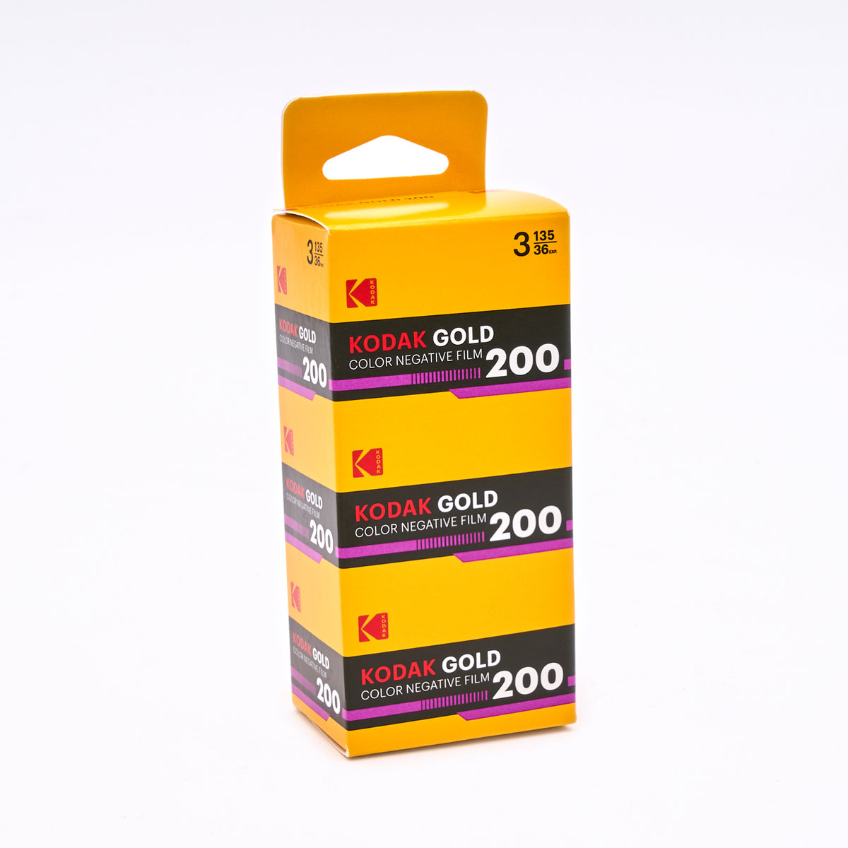Kodak Gold Farb-Negativfilm 135-36 (Kleinbild), 3er-Pack